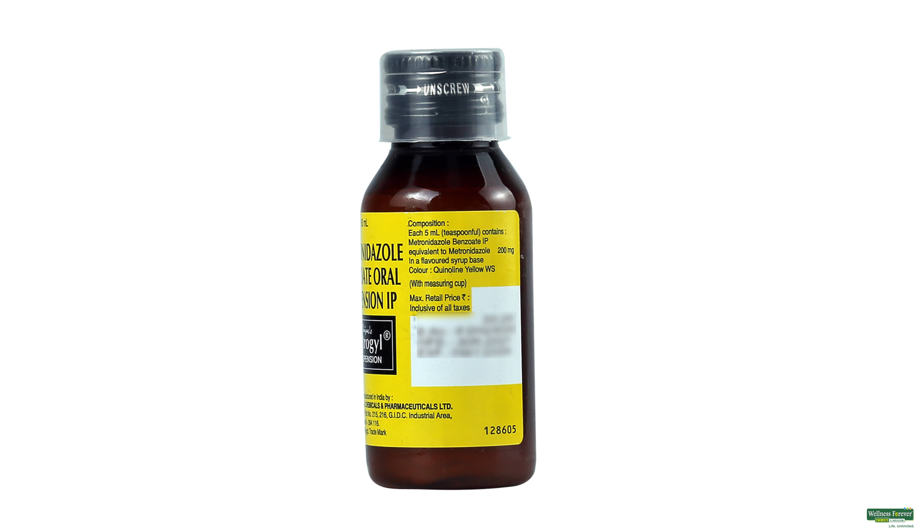 METROGYL SYP 60ML- 2, 60ML, 