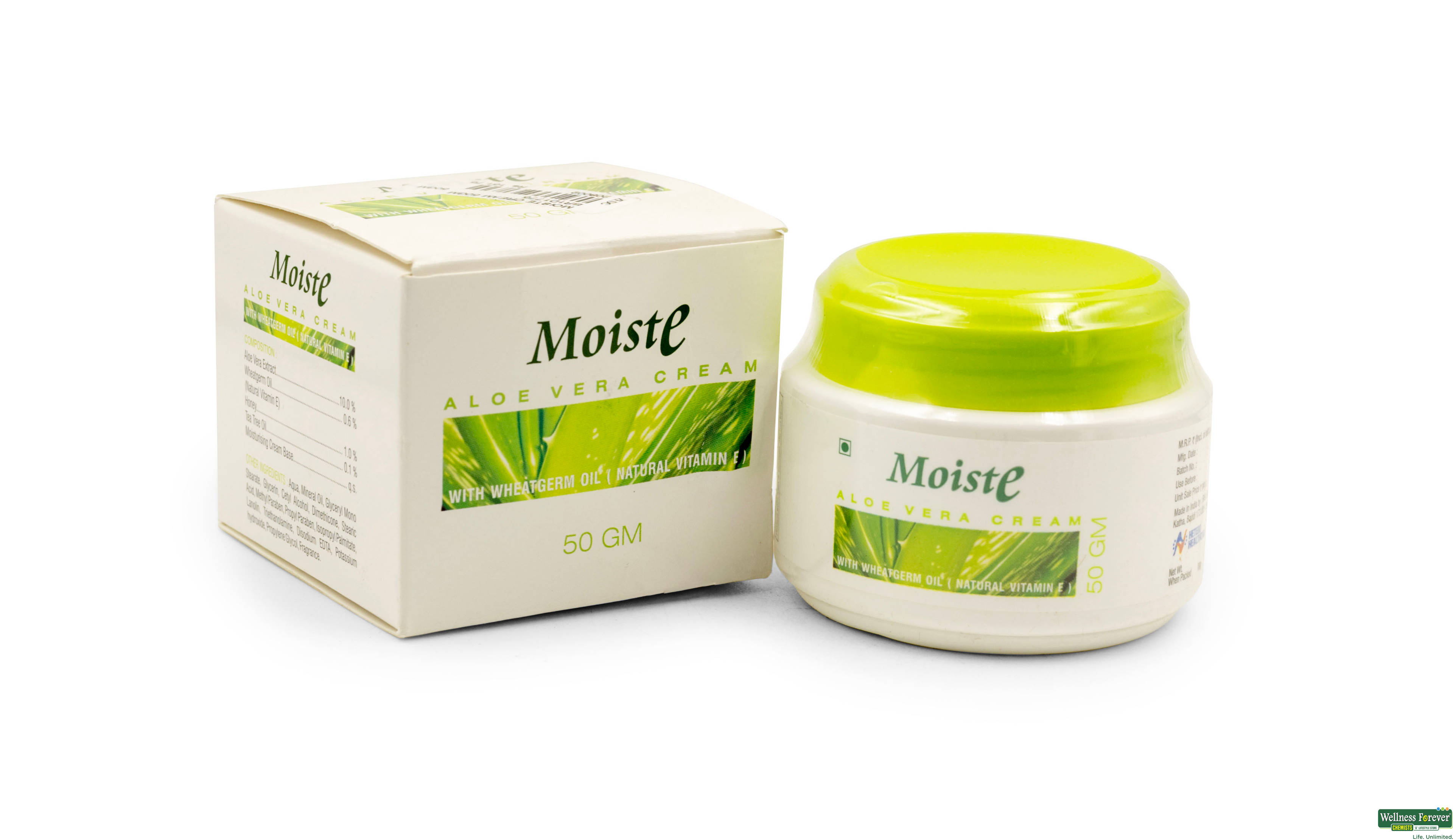MOISTE CREAM 50GM- 1, 50GM, 