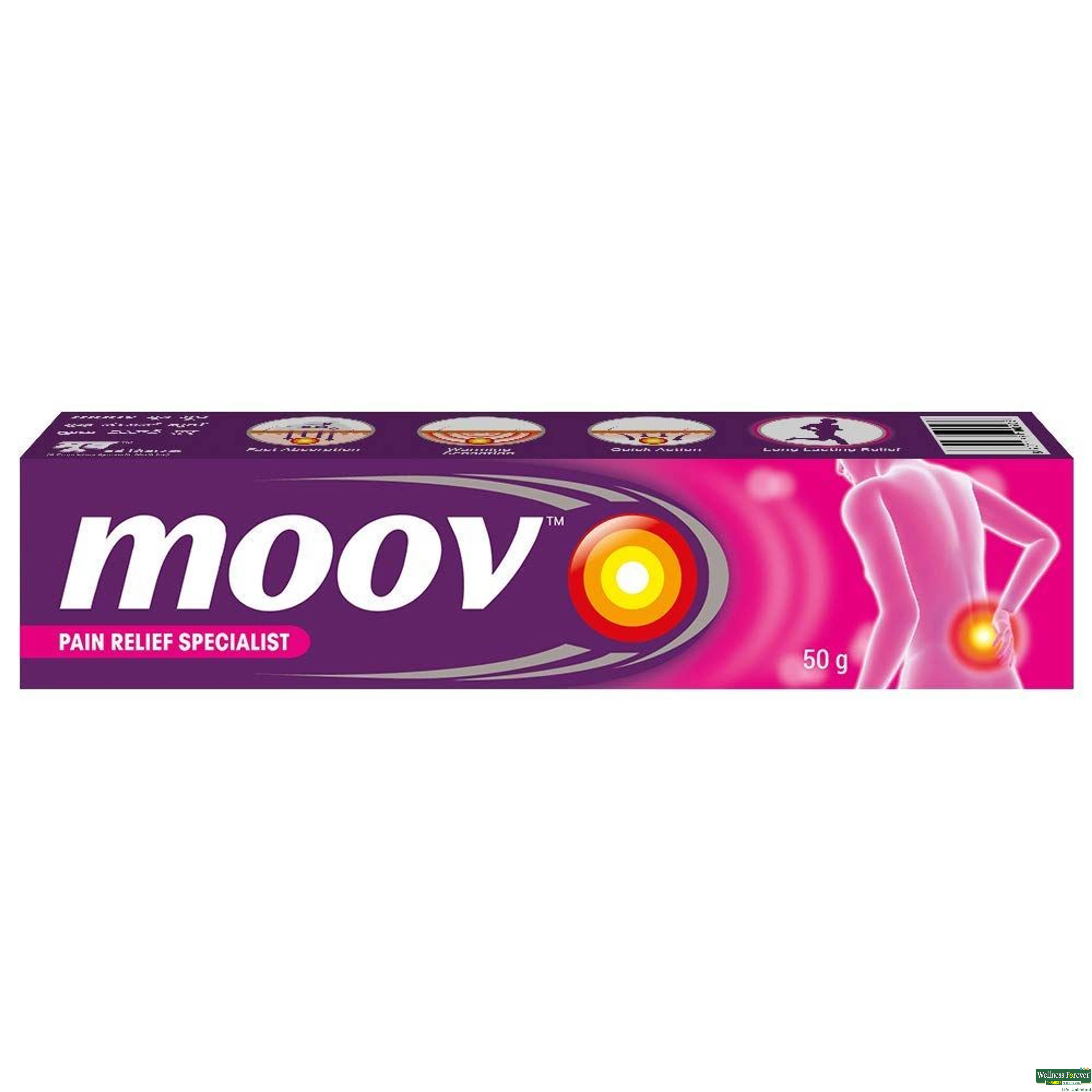 Moov Pain Relief Cream, 50 Gm-image