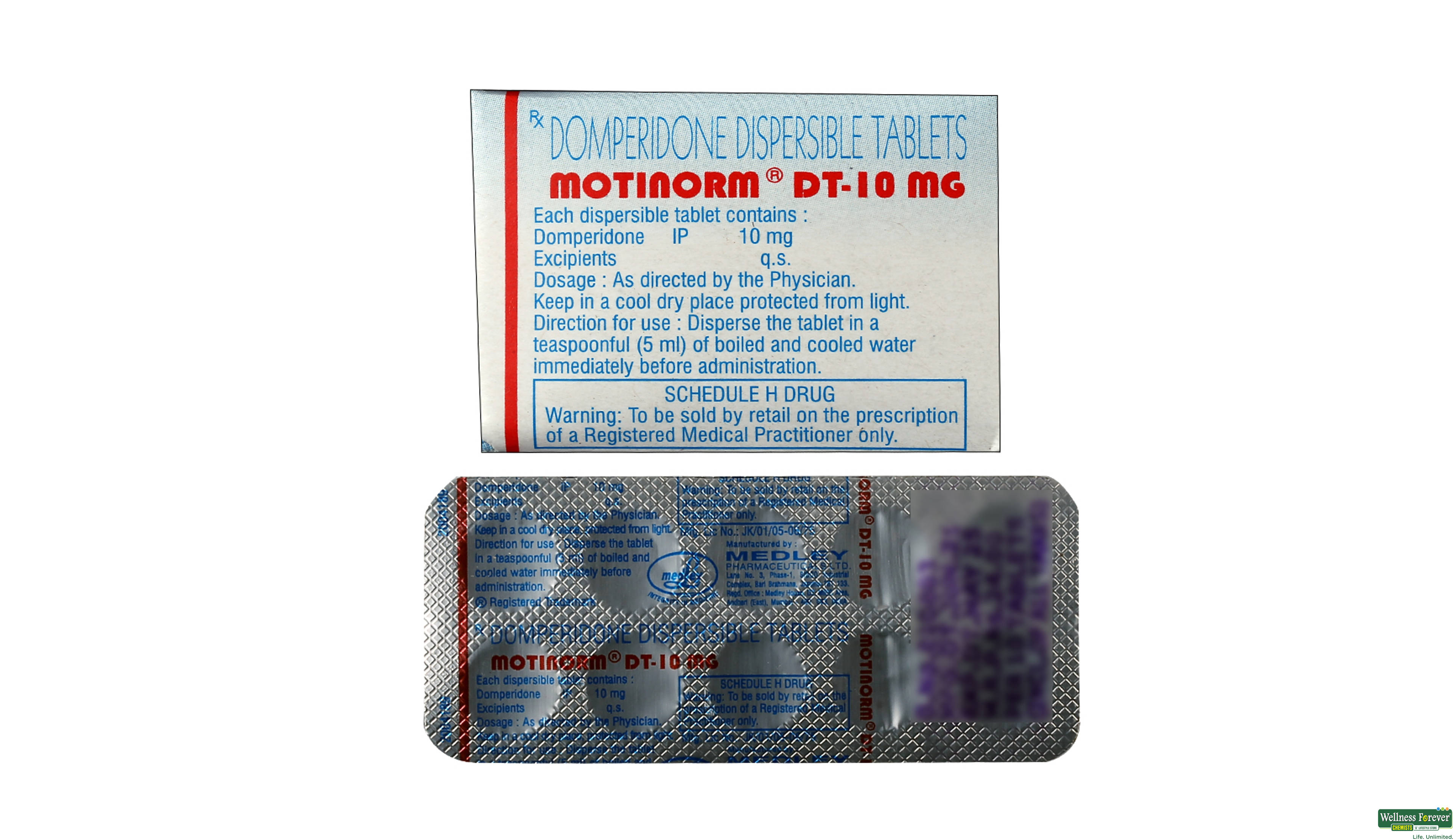 MOTINORM 10DT 10TAB- 2, 10TAB, 
