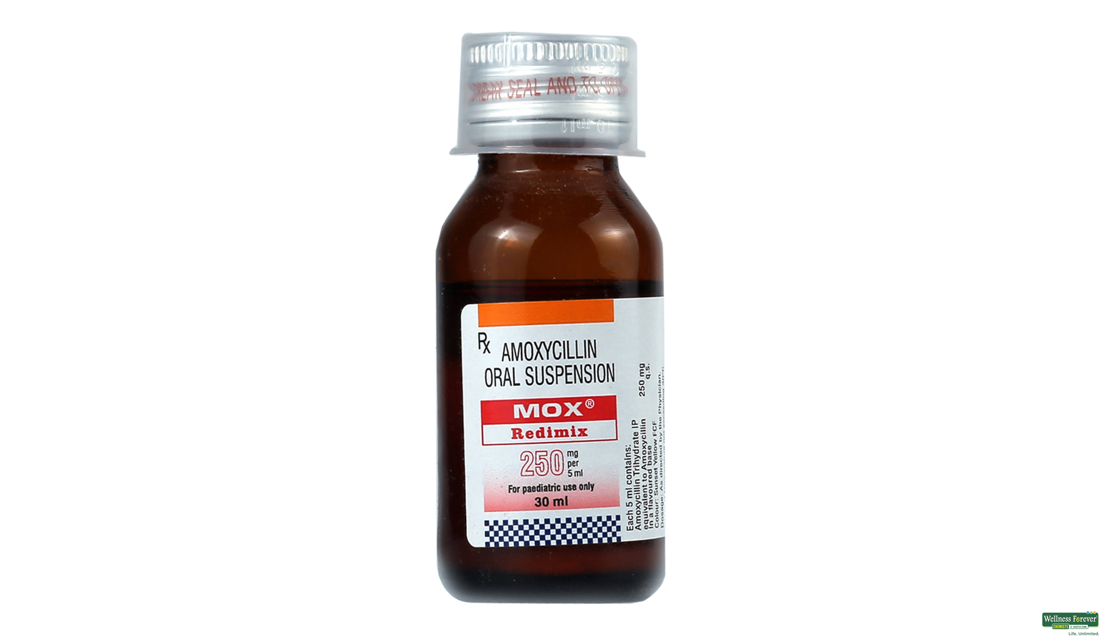 MOX-REDIMIX 250MG SYP 30ML- 1, 30ML, 