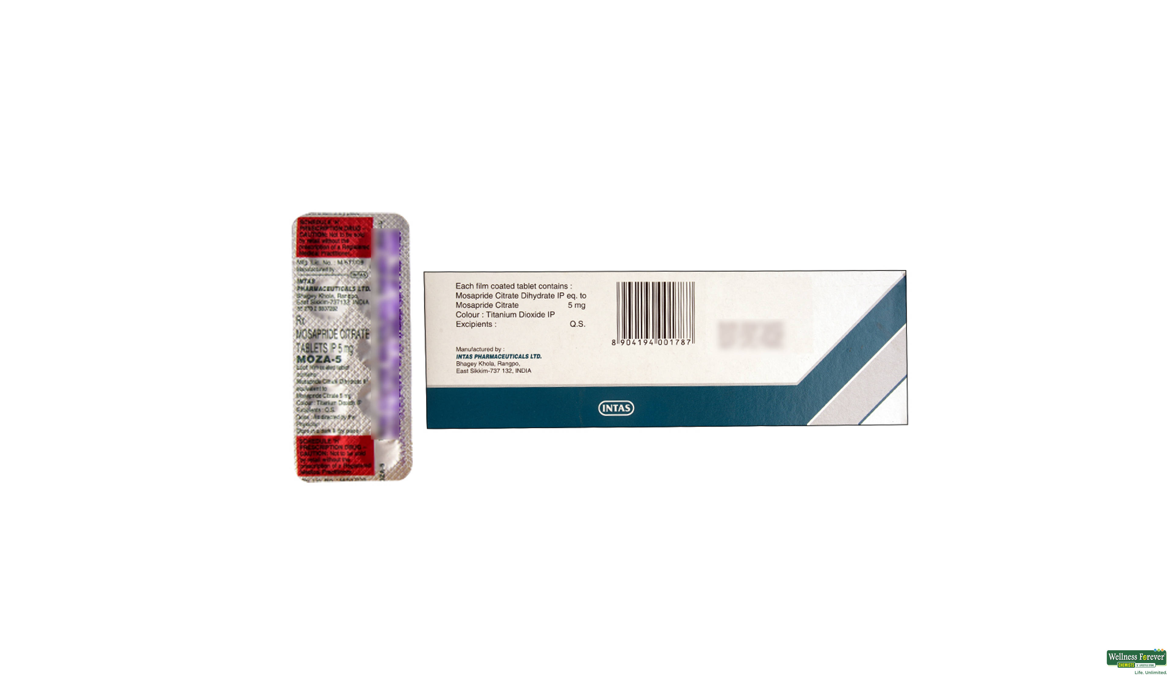 MOZA 5MG 10TAB- 2, 10TAB, 