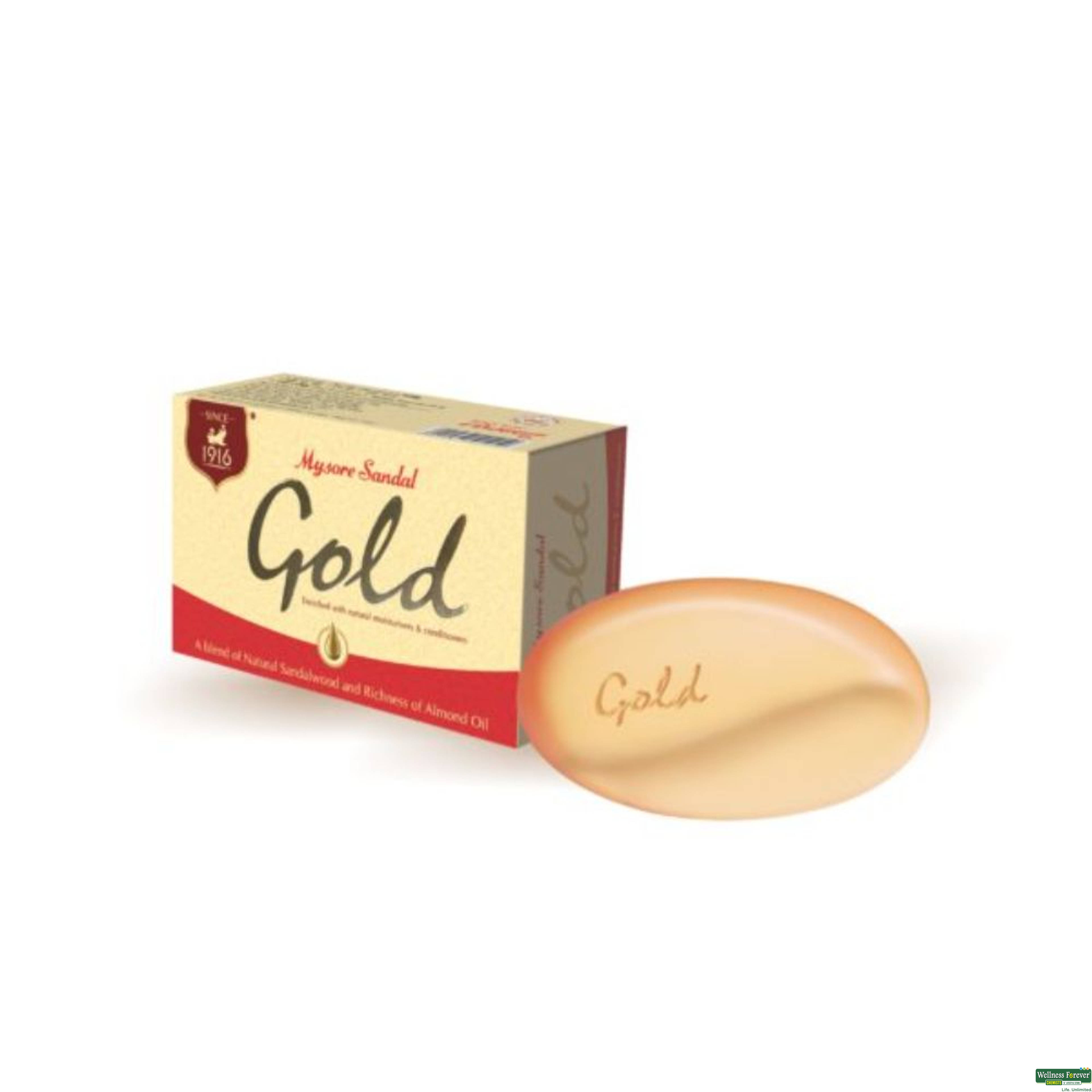 Mysore Sandal Soap Gold 125Gm-image