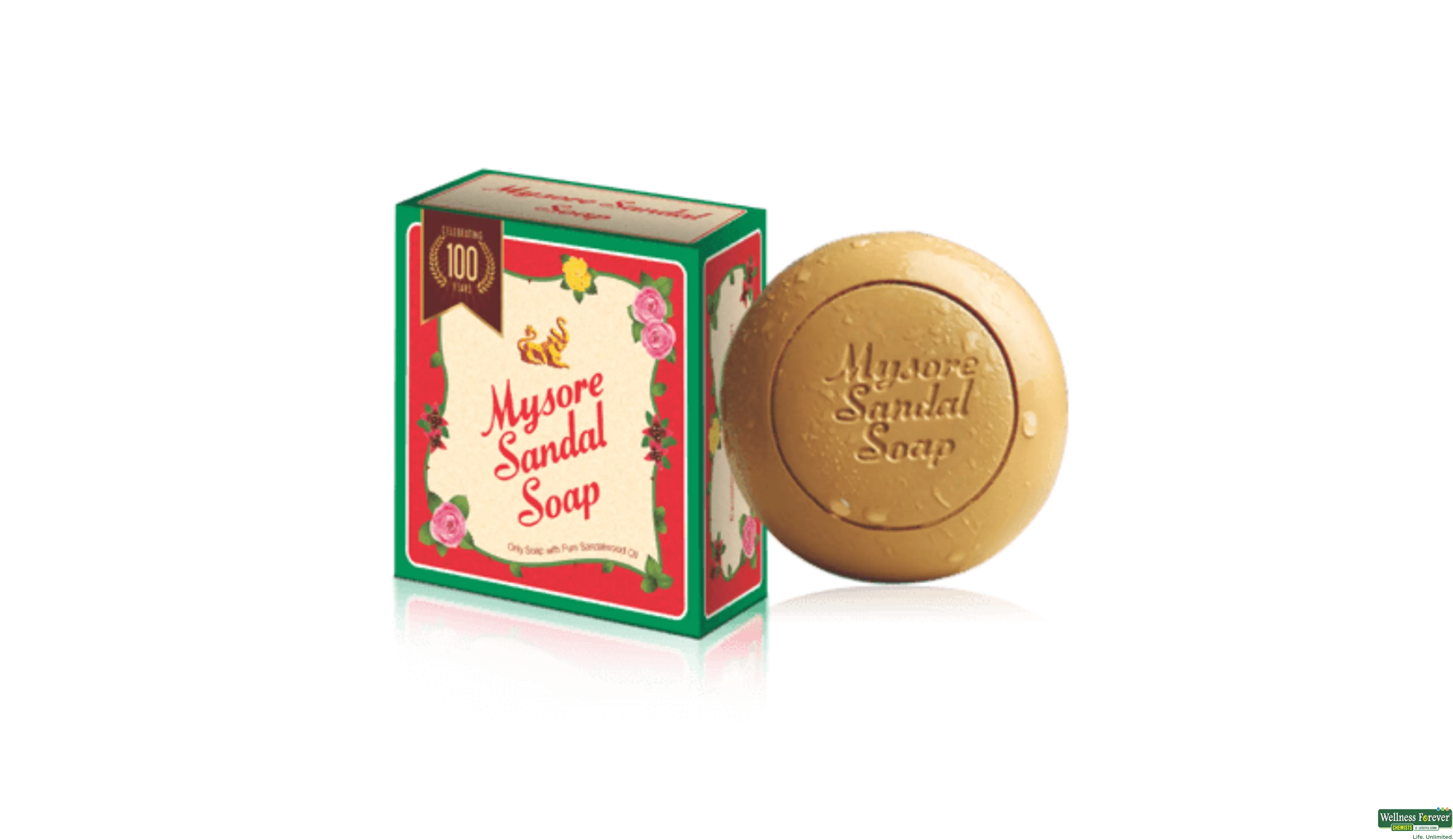 mysore sandalwood soap 150g double size (pack of 6) - Walmart.com