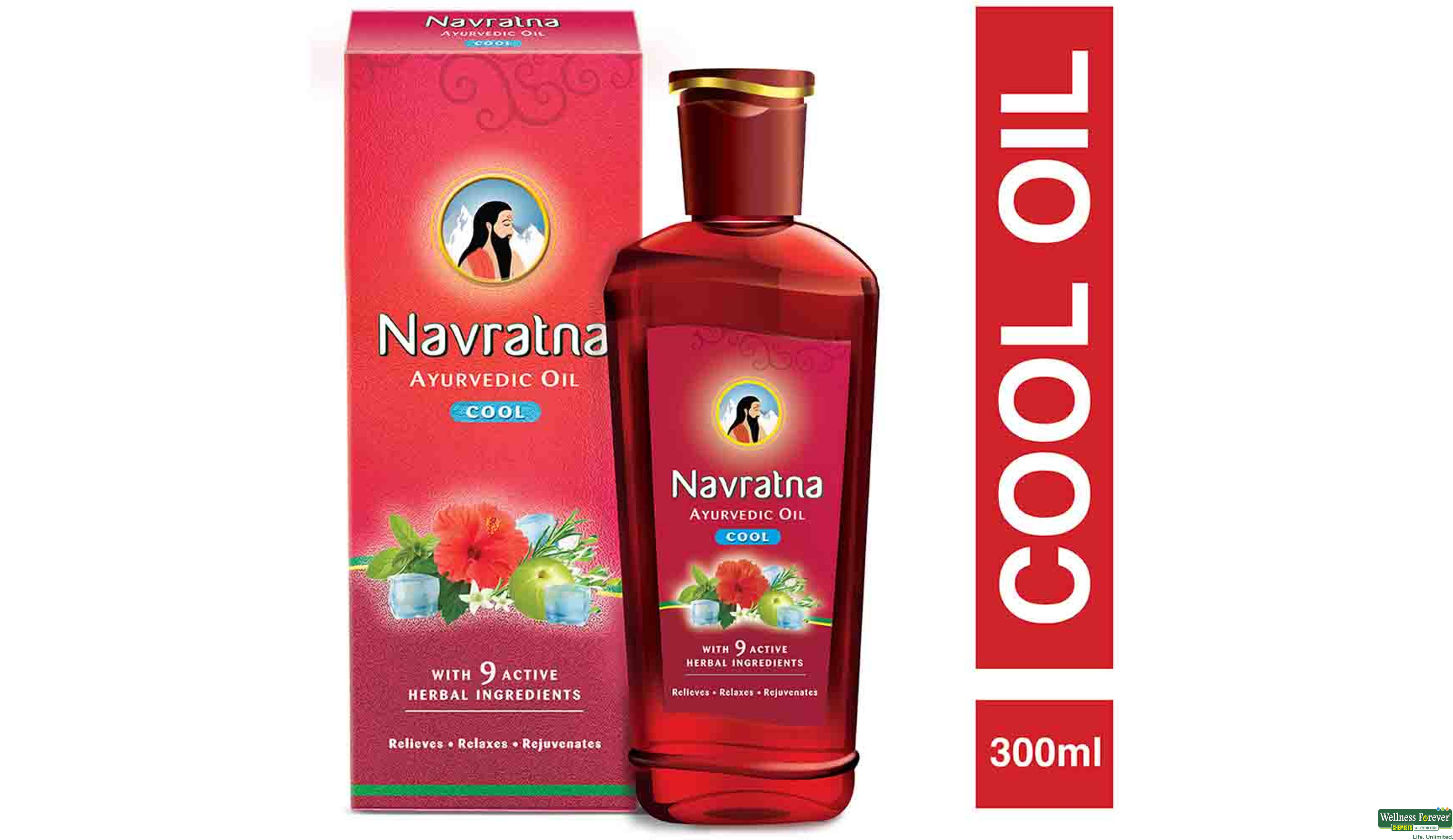 HIM HR/OIL NAVRATAN 300ML- 1, 300ML, 