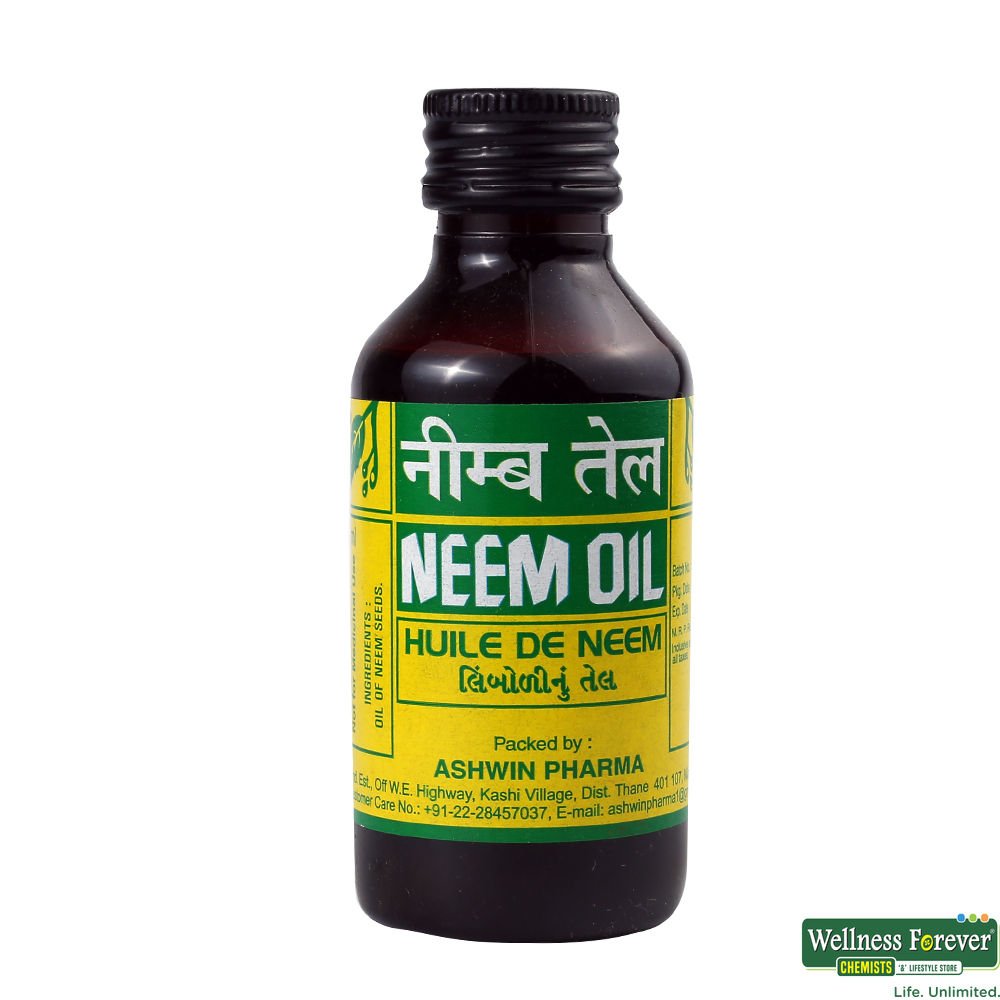 Buy Ashwin Neem Oil 100 ml Online at Best Price | Wellness Forever