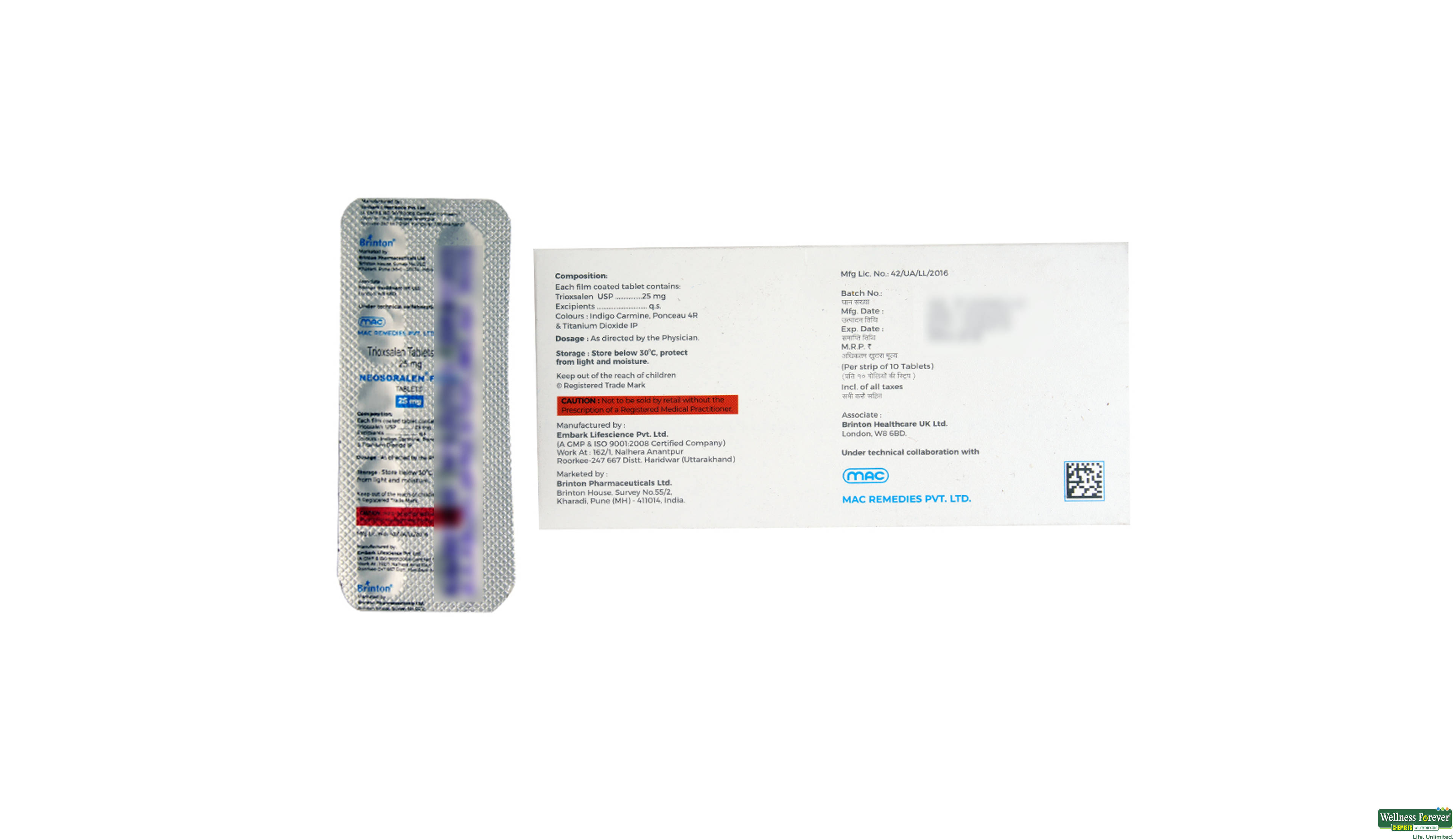 NEOSORALEN FORTE 10TAB- 2, 10TAB, 