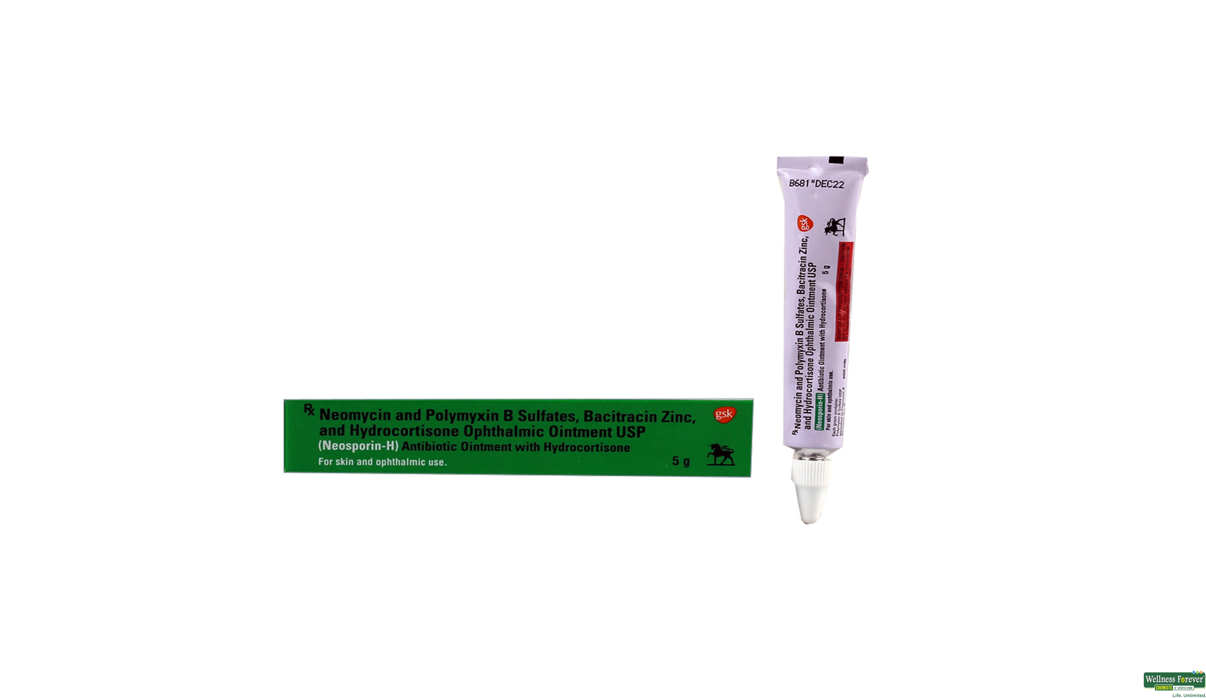 NEOSPORIN-H OINT 5GM- 1, 5GM, null