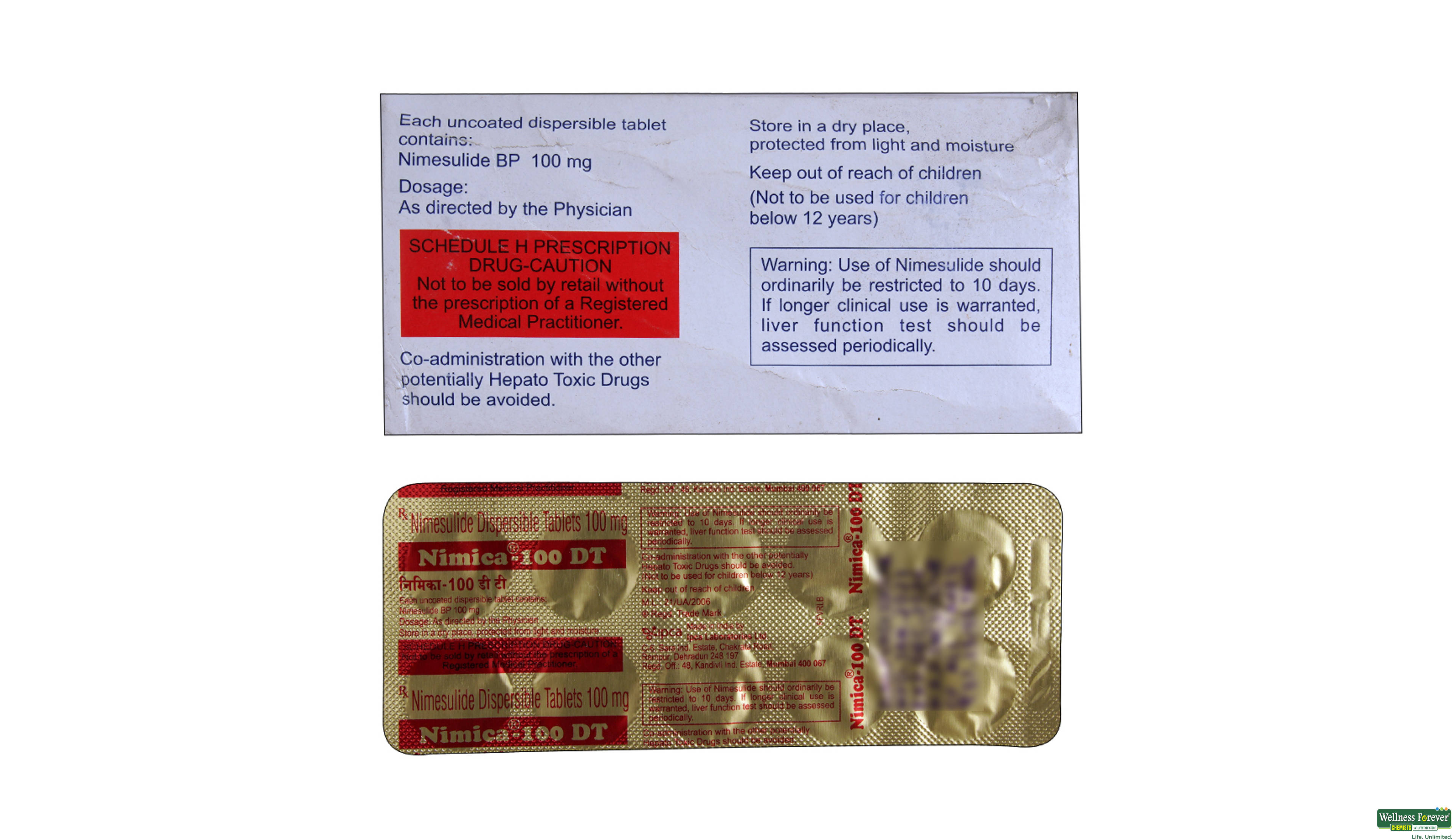 NIMICA 100DT 10TAB- 2, 10TAB, 
