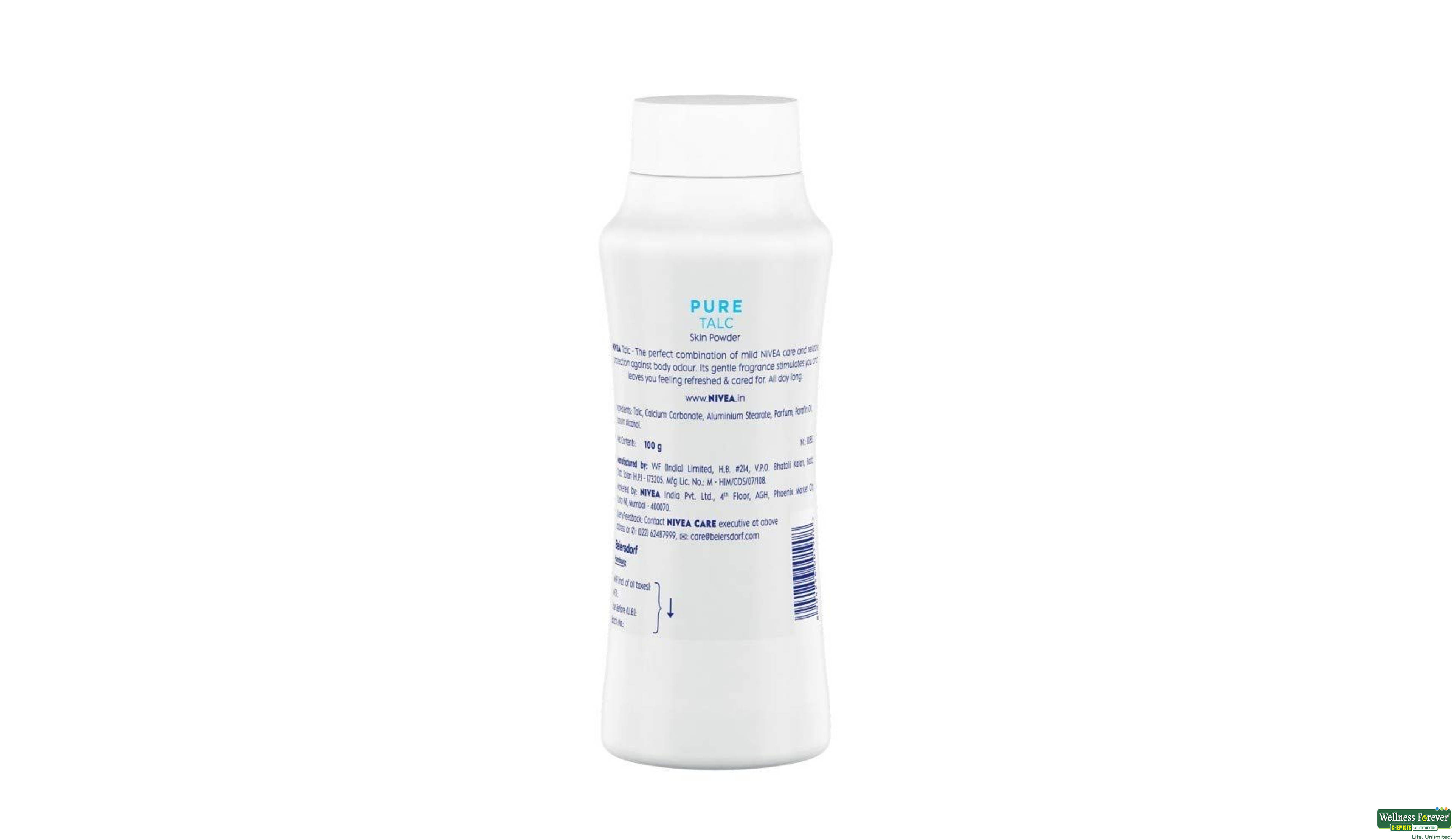 NIVEA TALC PURE 100GM- 7, 100GM, null