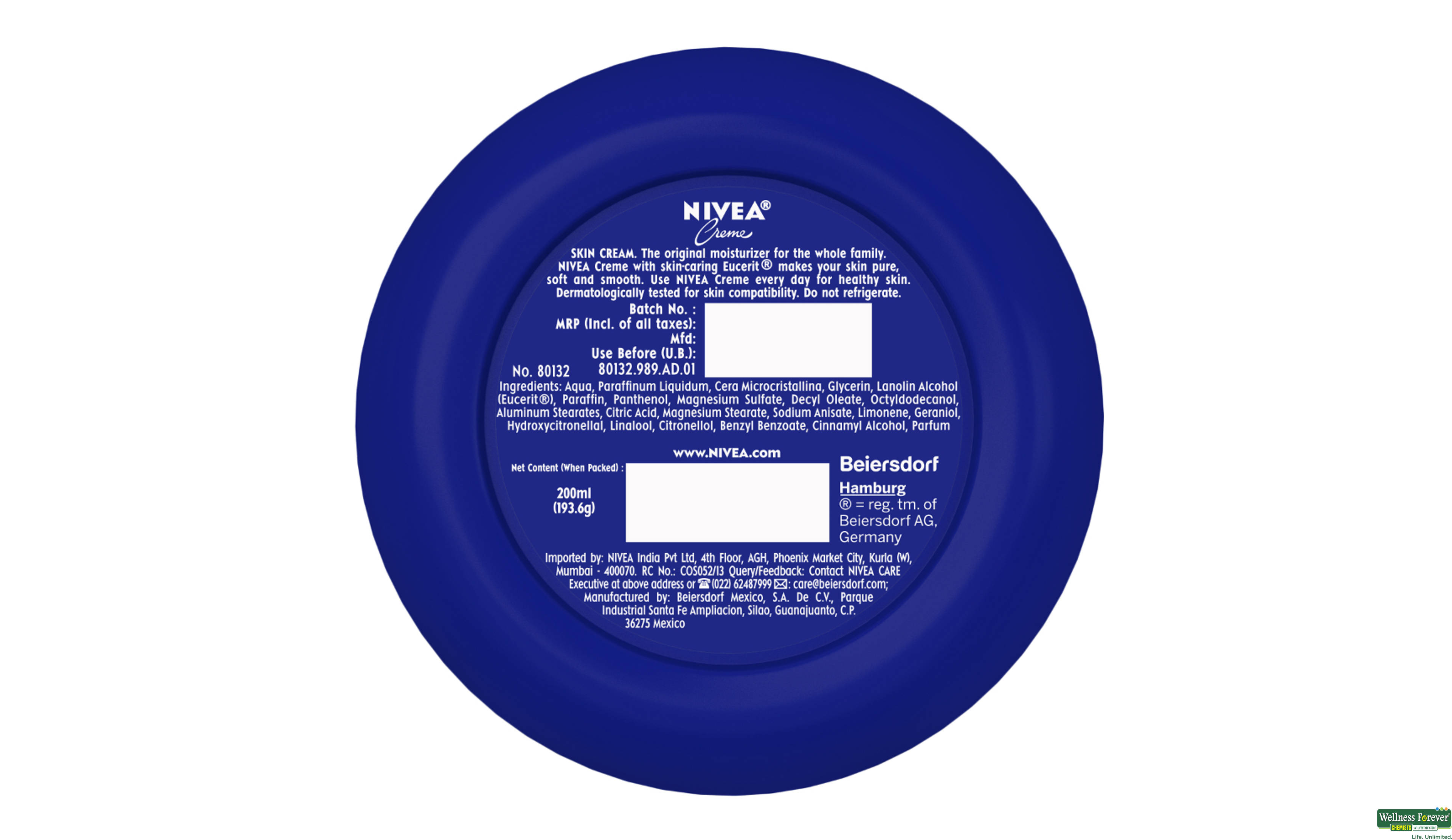 NIVEA CRM 200ML- 2, 200ML, 