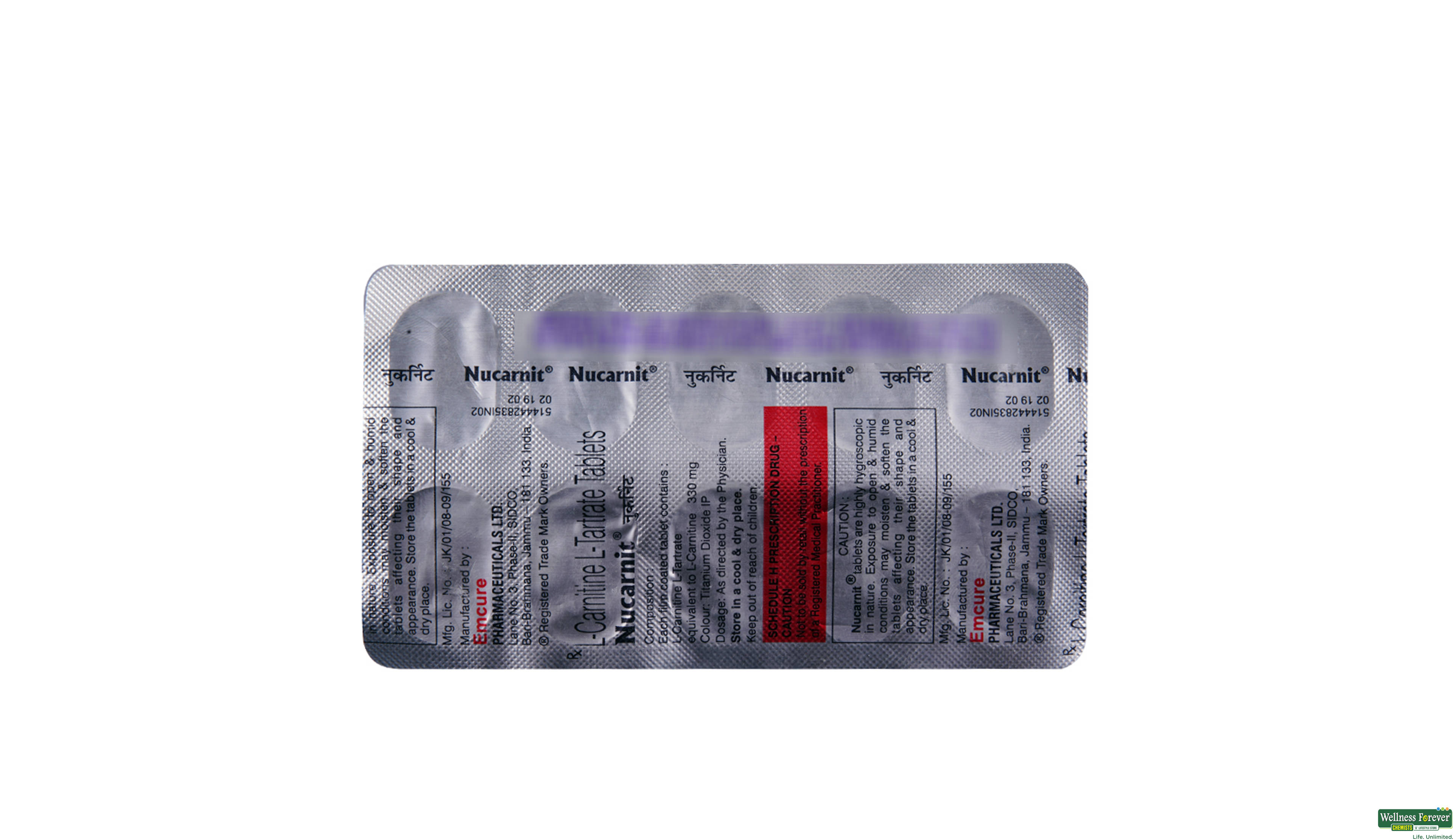 NUCARNIT 10TAB- 2, 10TAB, 