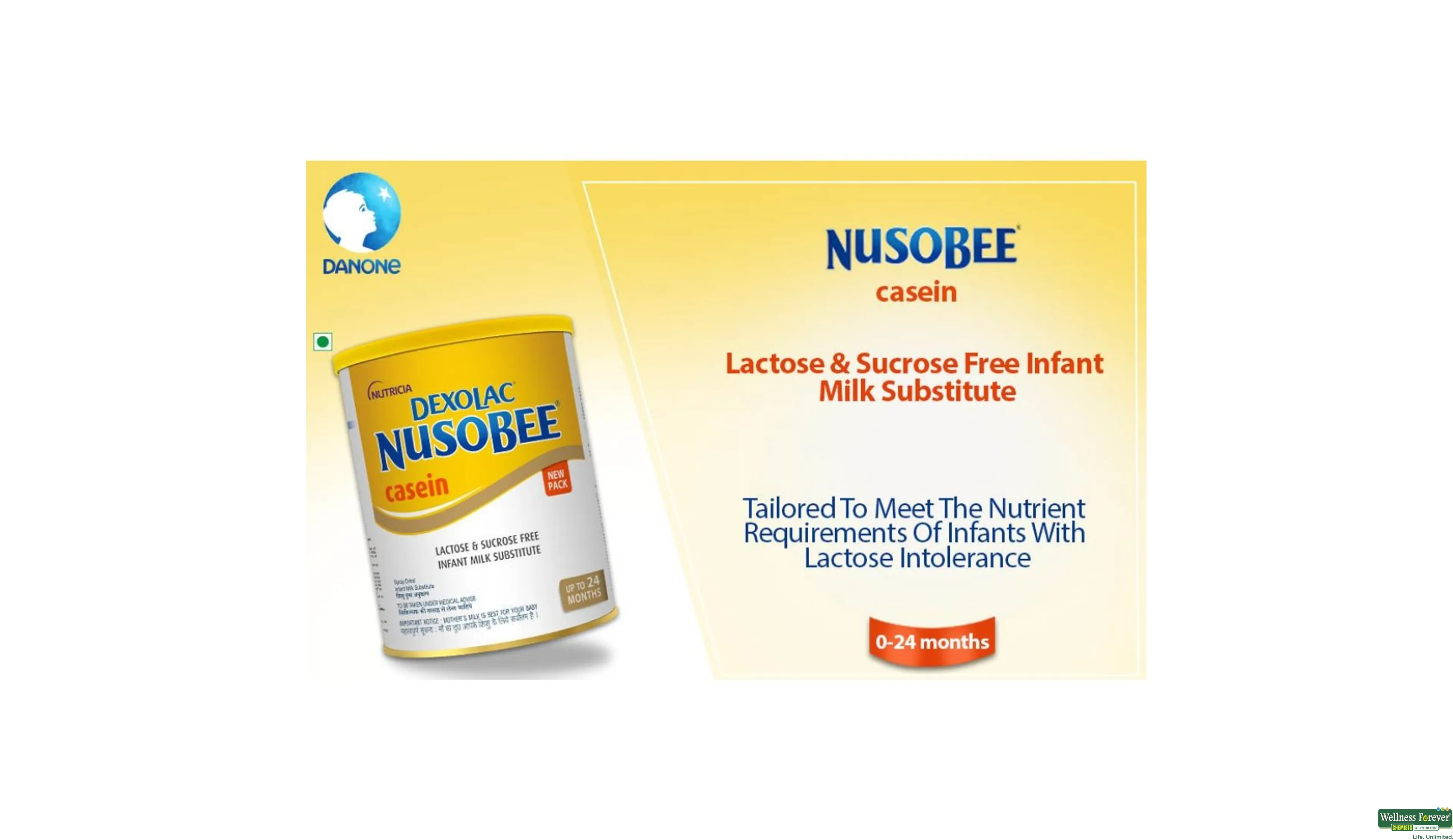 NUSOBEE CASEIN POW 400GM- 3, 400GM, 