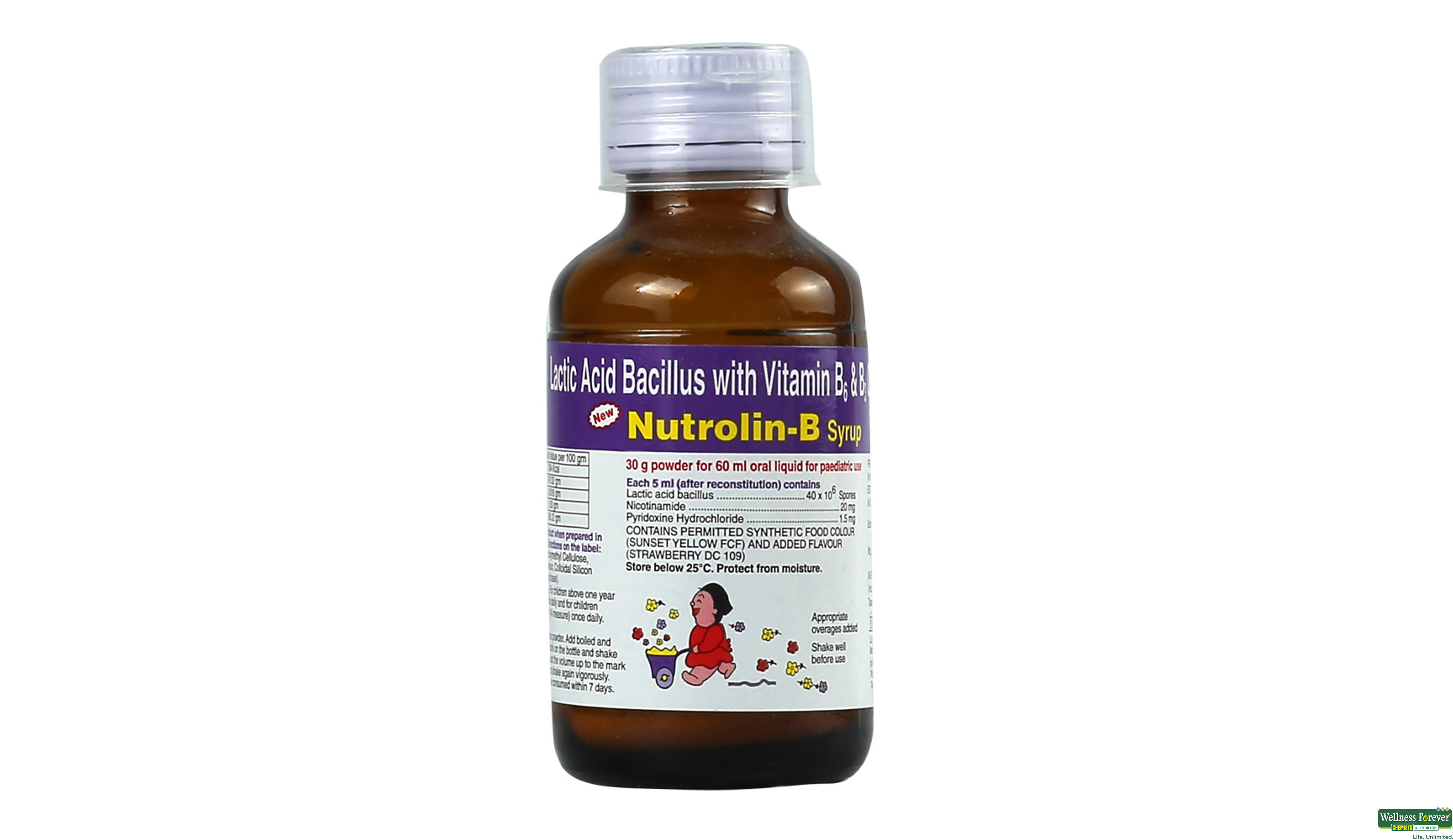 NUTROLIN-B SYP 60ML- 1, 60ML, 