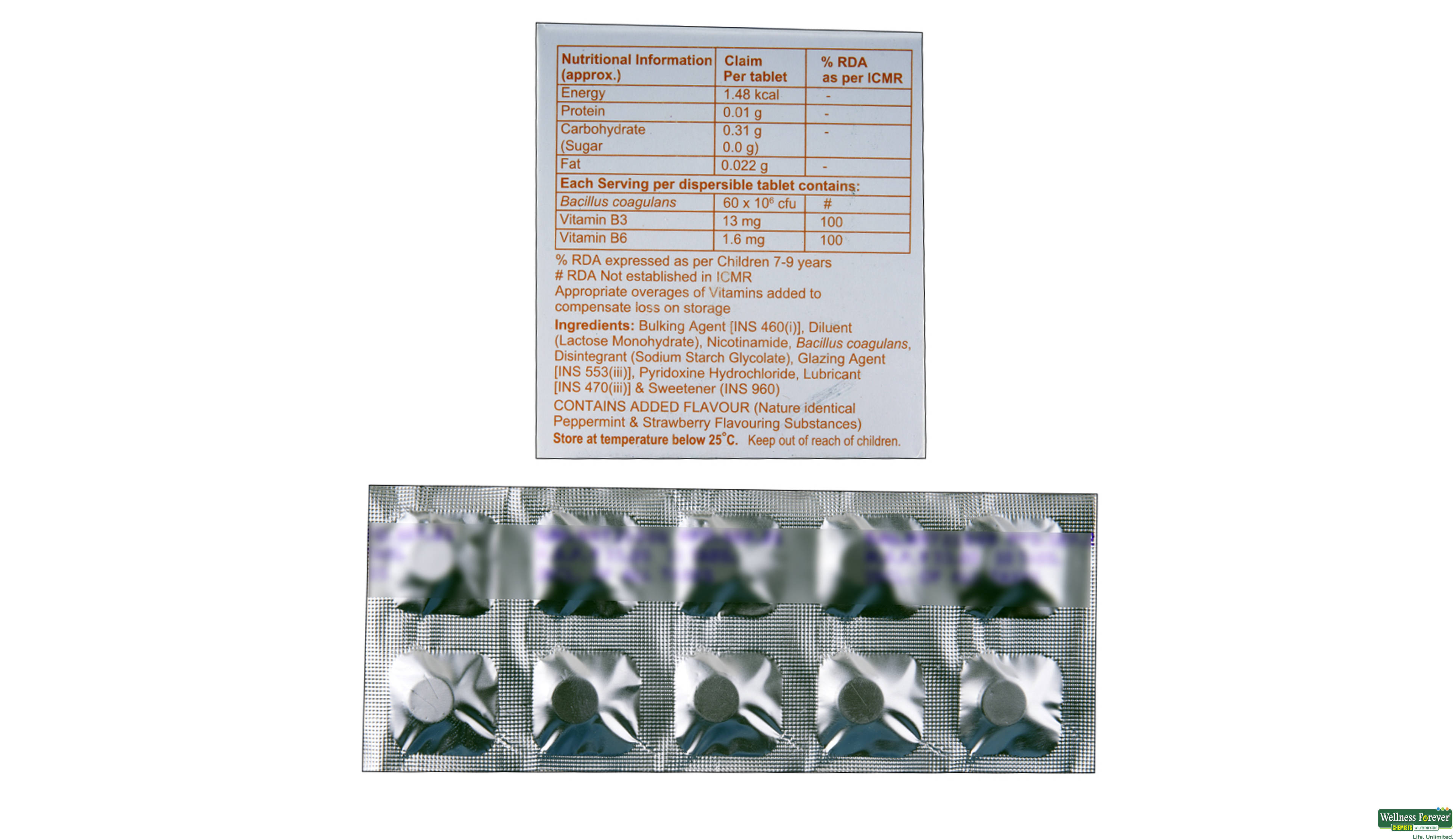 NUTROLIN-B PAED 10TAB- 2, 10TAB, 
