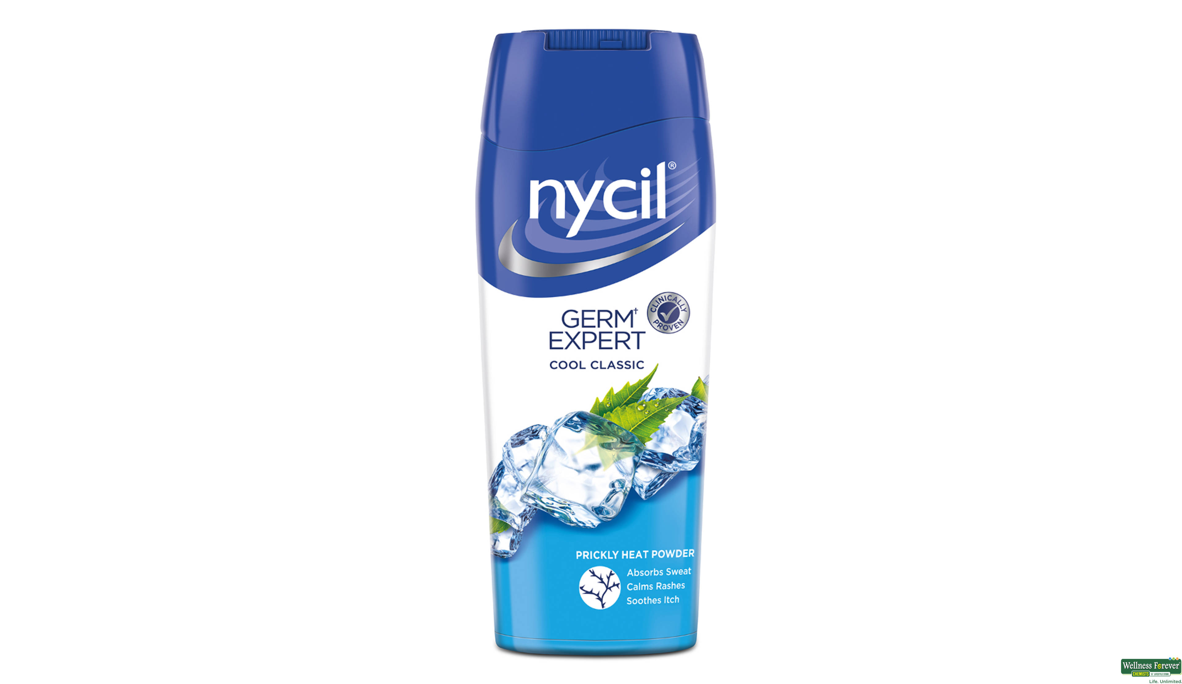 NYCIL TALC COOL CLASSIC 150GM- 2, 150GM, 