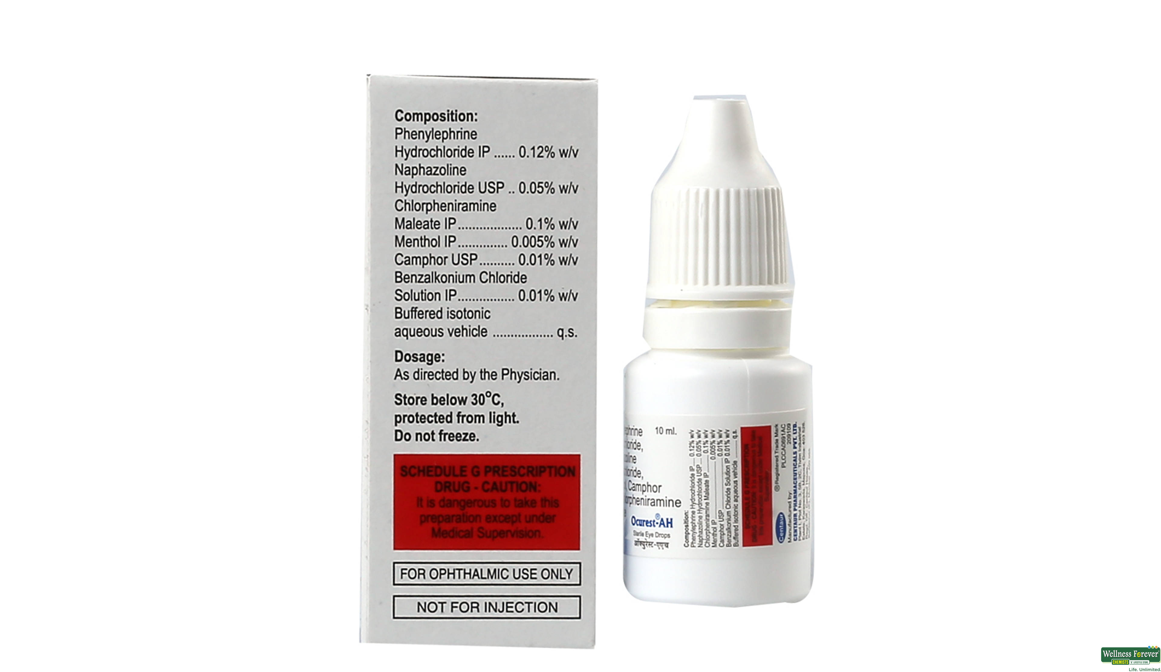OCUREST-AH E/DROP 10ML- 2, 10ML, null
