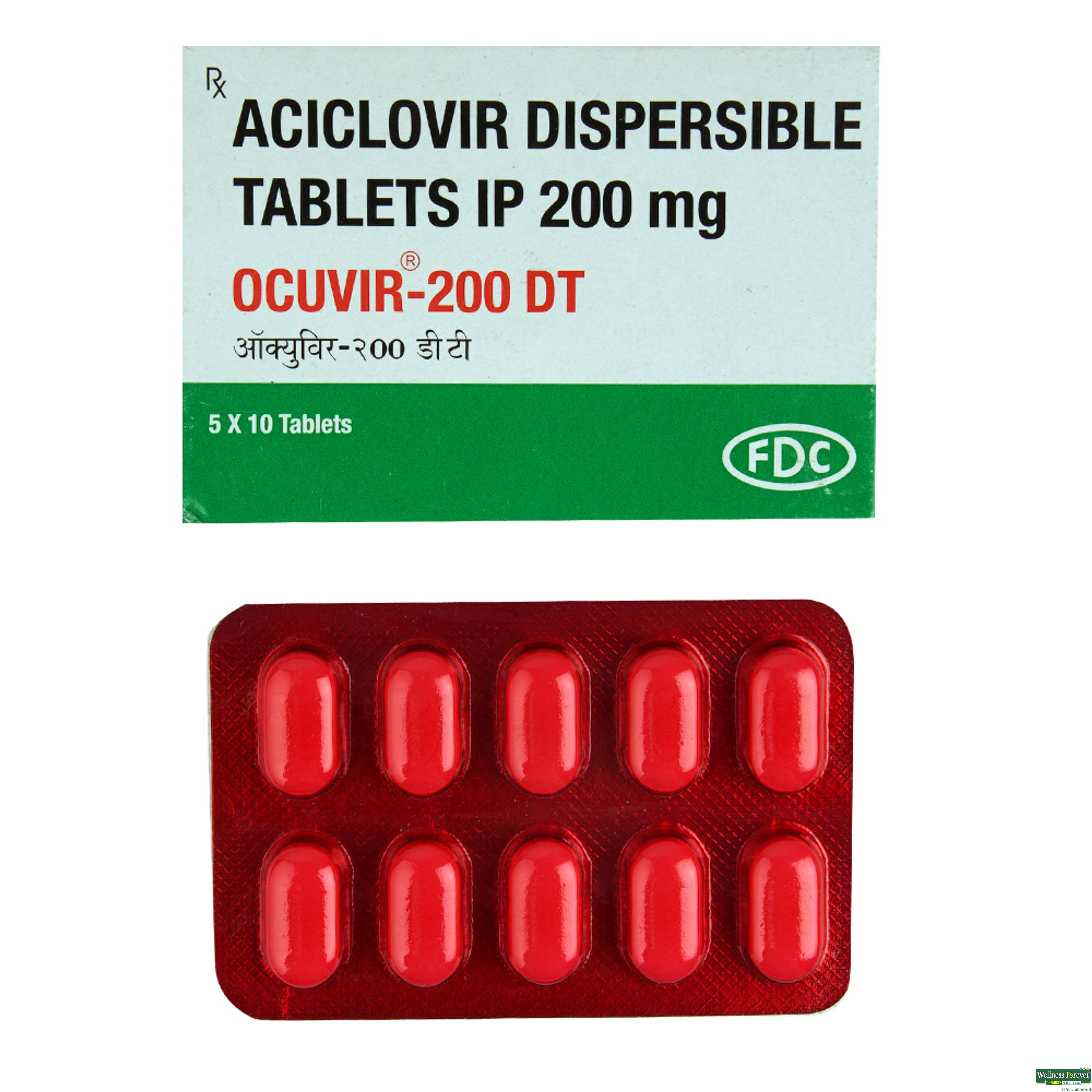 OCUVIR 200DT 10TAB-image