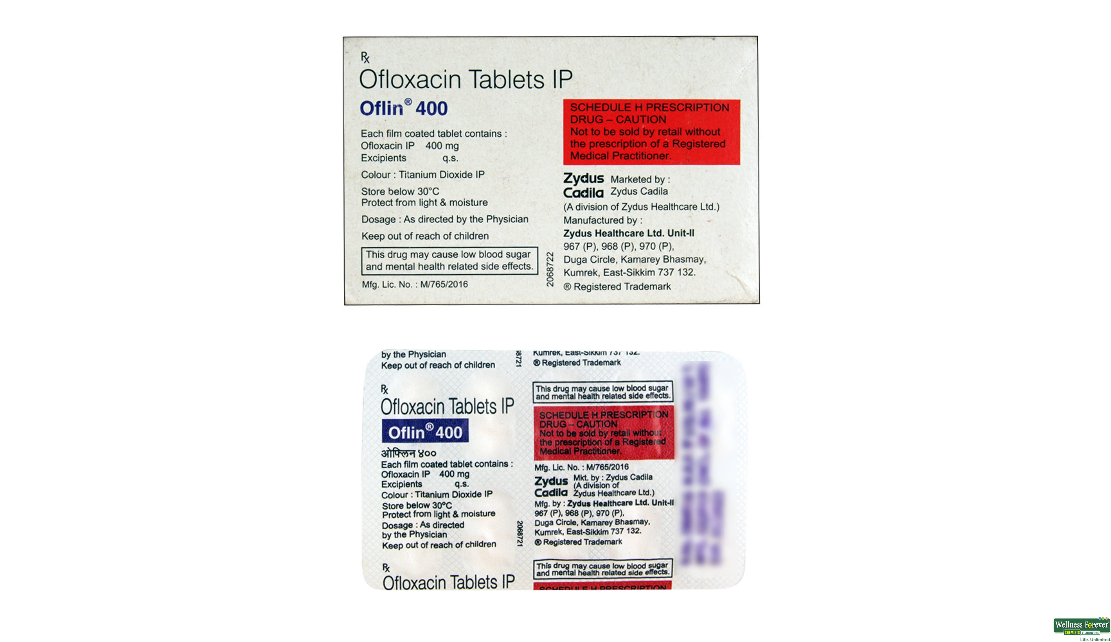 OFLIN 400MG 10TAB- 2, 10TAB, 