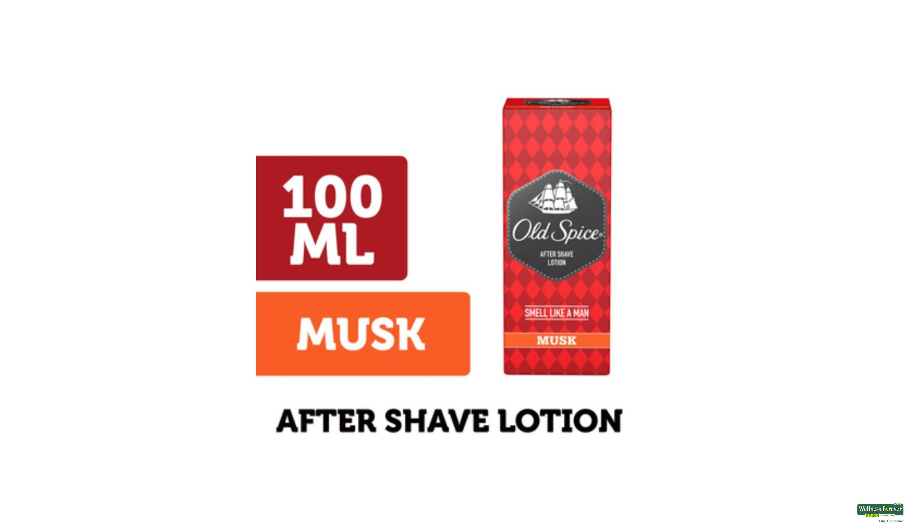 OLDS A/SH LTN MUSK 100ML- 1, 100ML, 