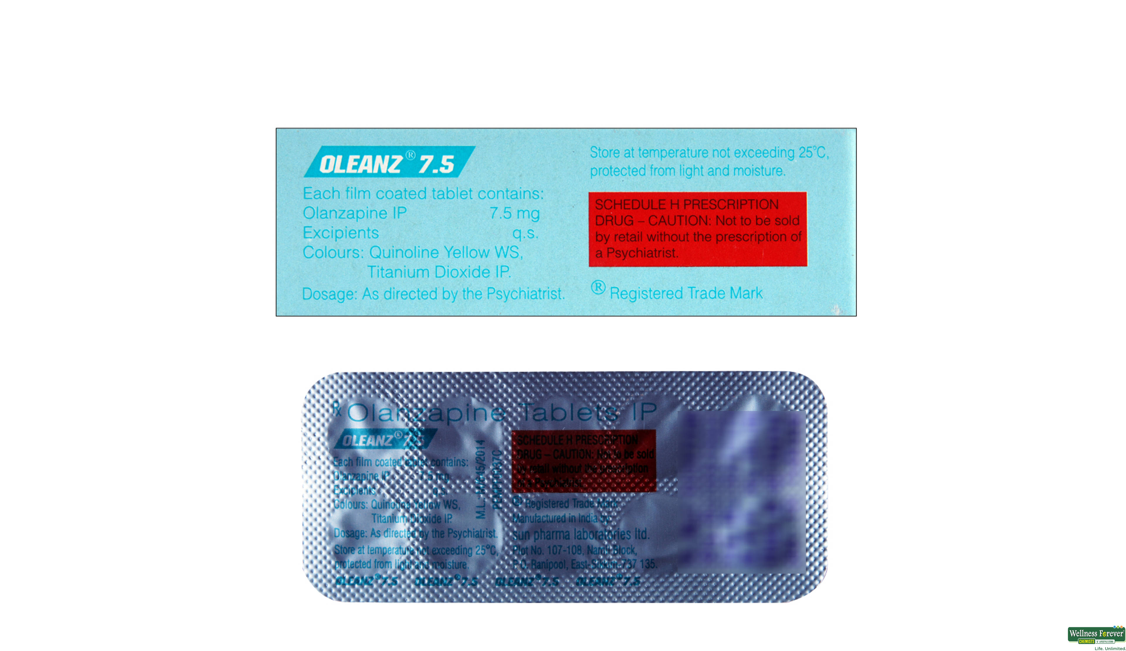 OLEANZ 7.5MG 10TAB- 1, 10TAB, 