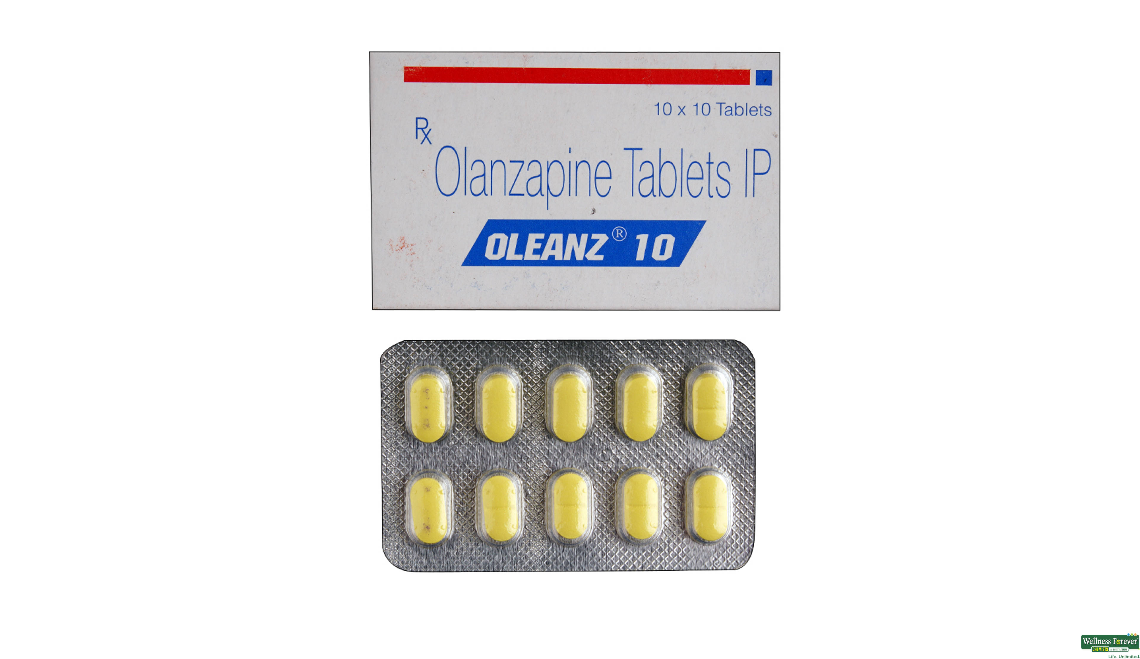 OLEANZ 10MG 10TAB- 1, 10TAB, 