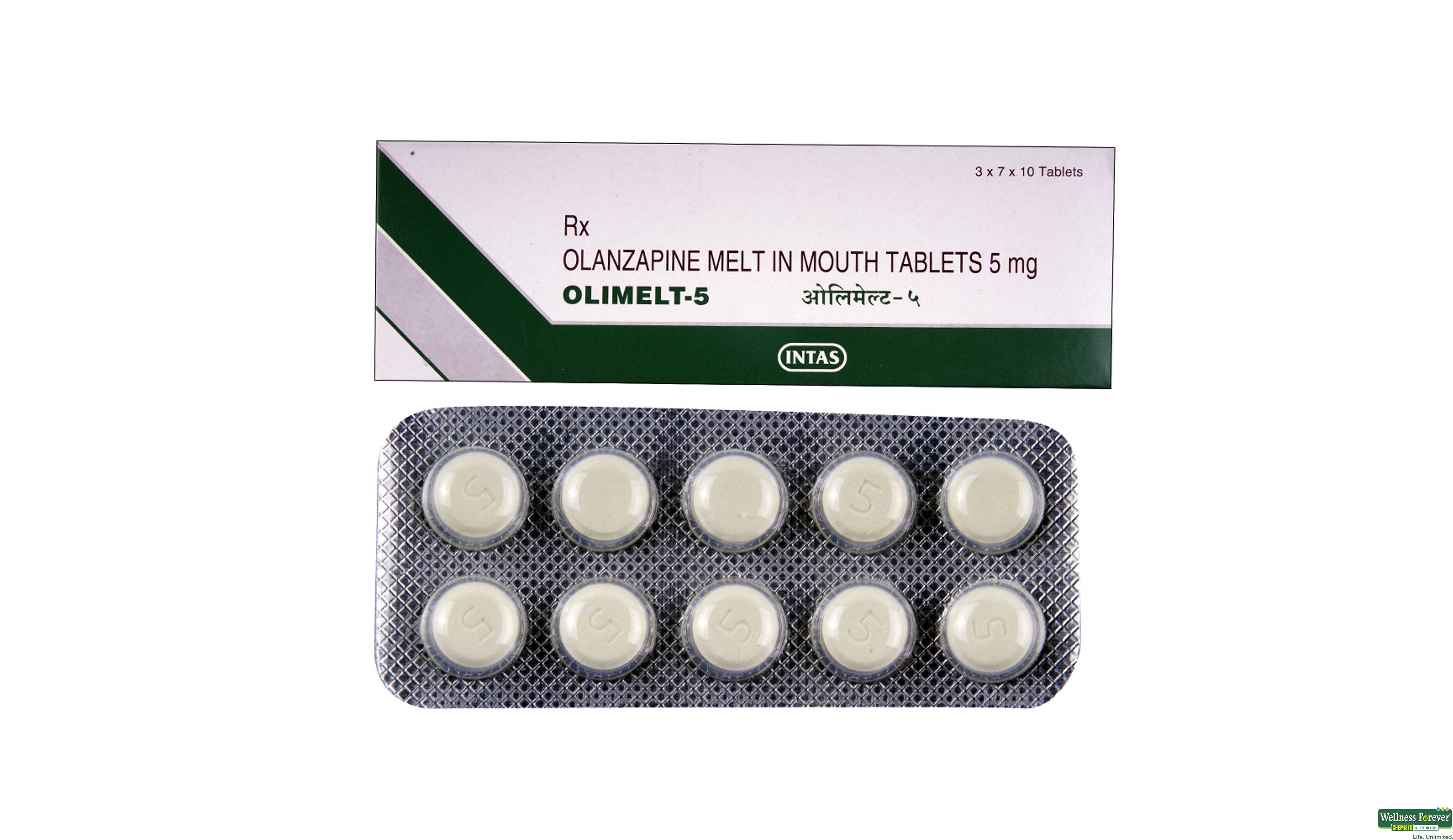 OLIMELT 5MG 10TAB- 1, 10TAB, 