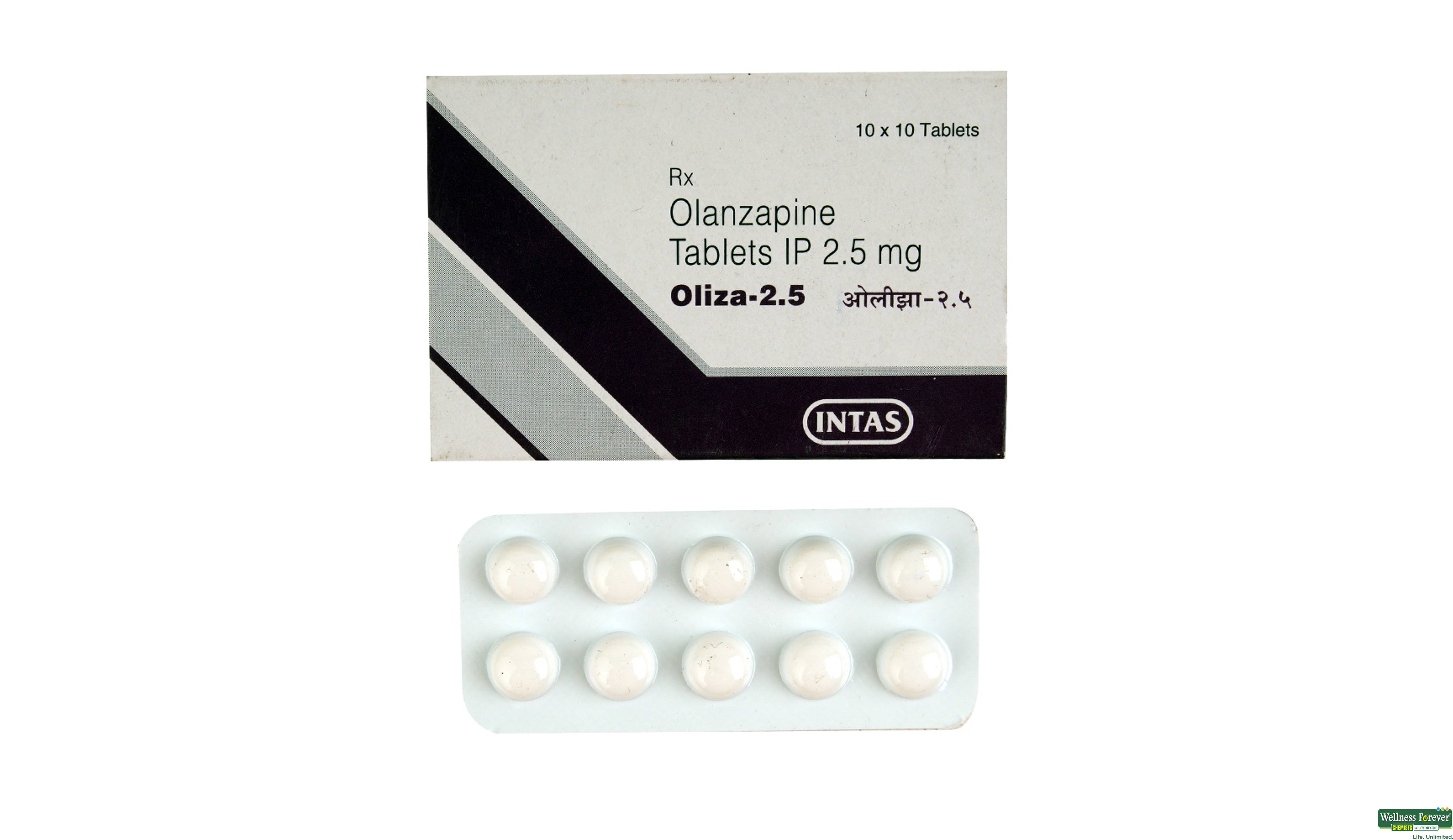 OLIZA 2.5MG 10TAB- 1, 10TAB, null