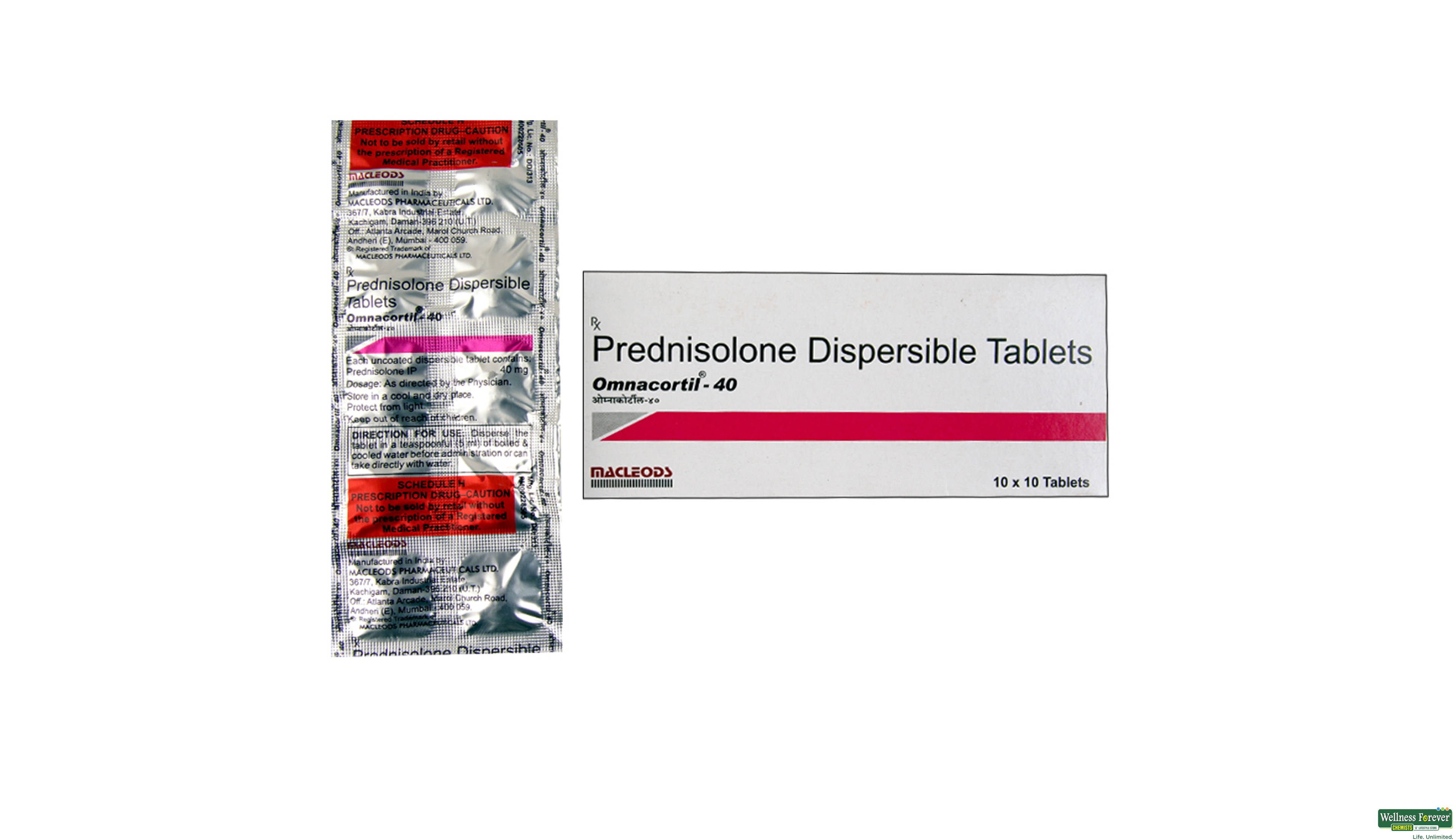 OMNACORTIL 40MG 10TAB- 1, 10TAB, 