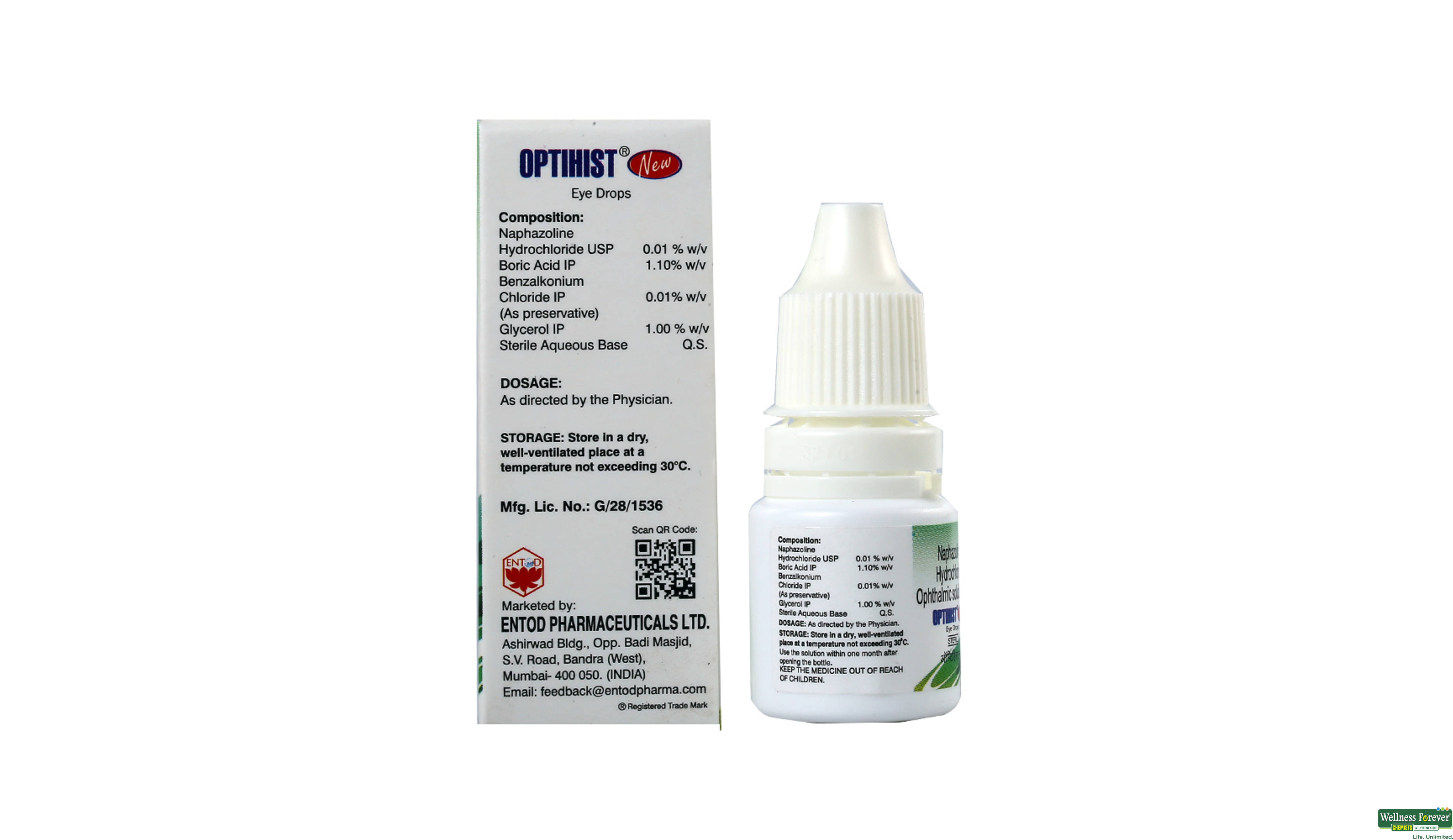 OPTIHIST E/DROP 5ML- 2, 5ML, null