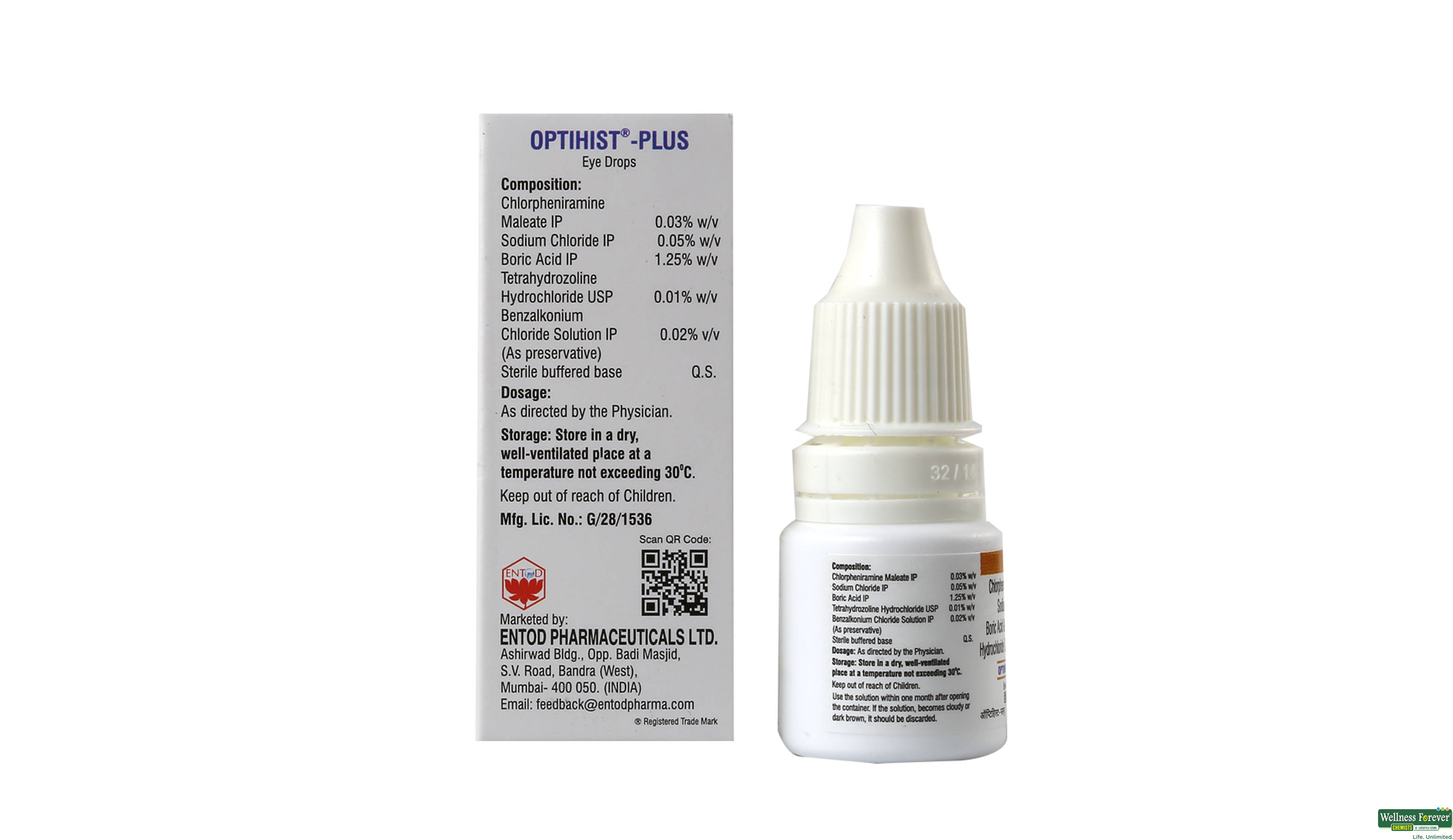 OPTIHIST-PLUS E/DROP 5ML- 2, 5ML, null