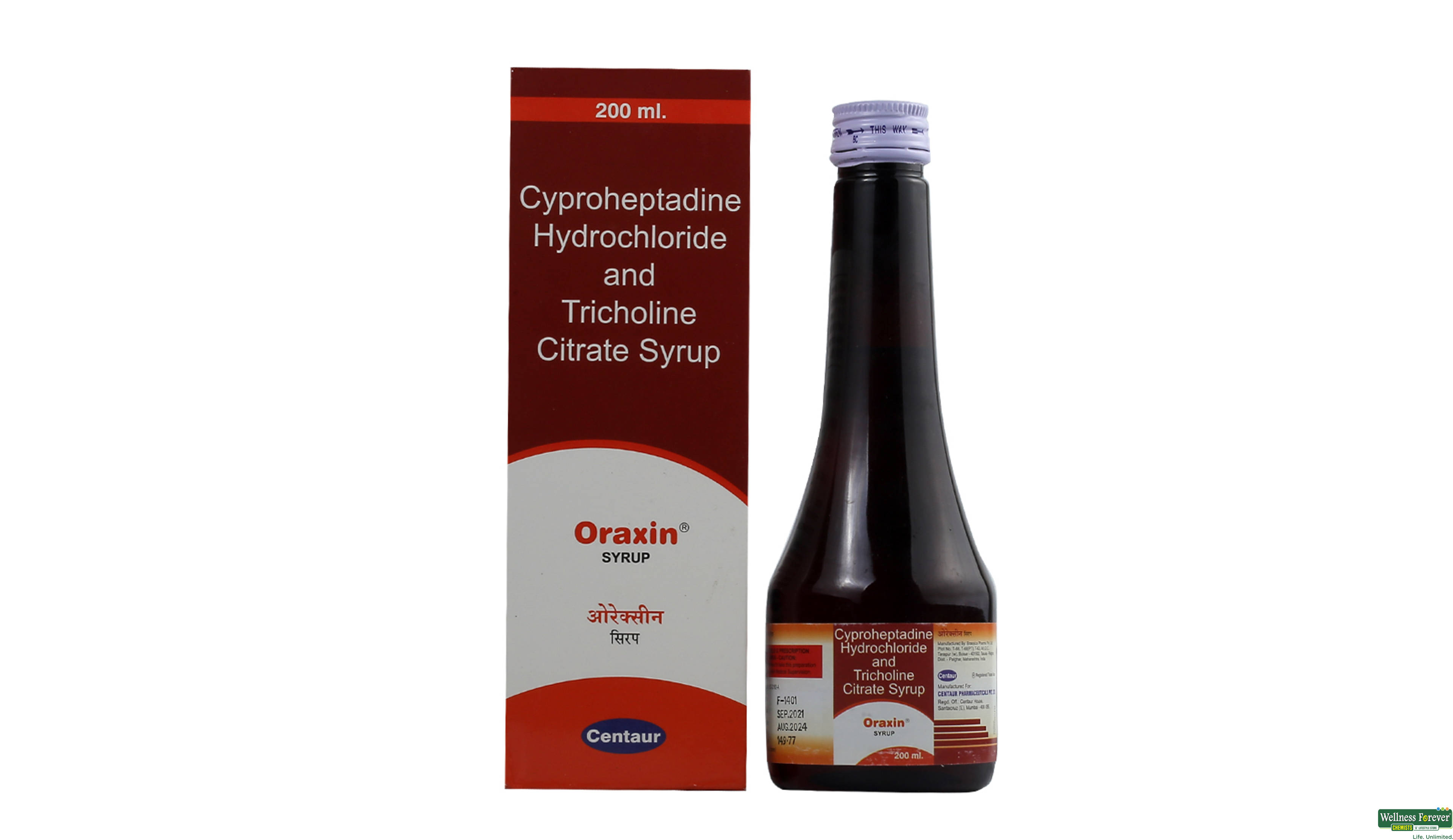 ORAXIN SYP 200ML- 1, 200ML, 