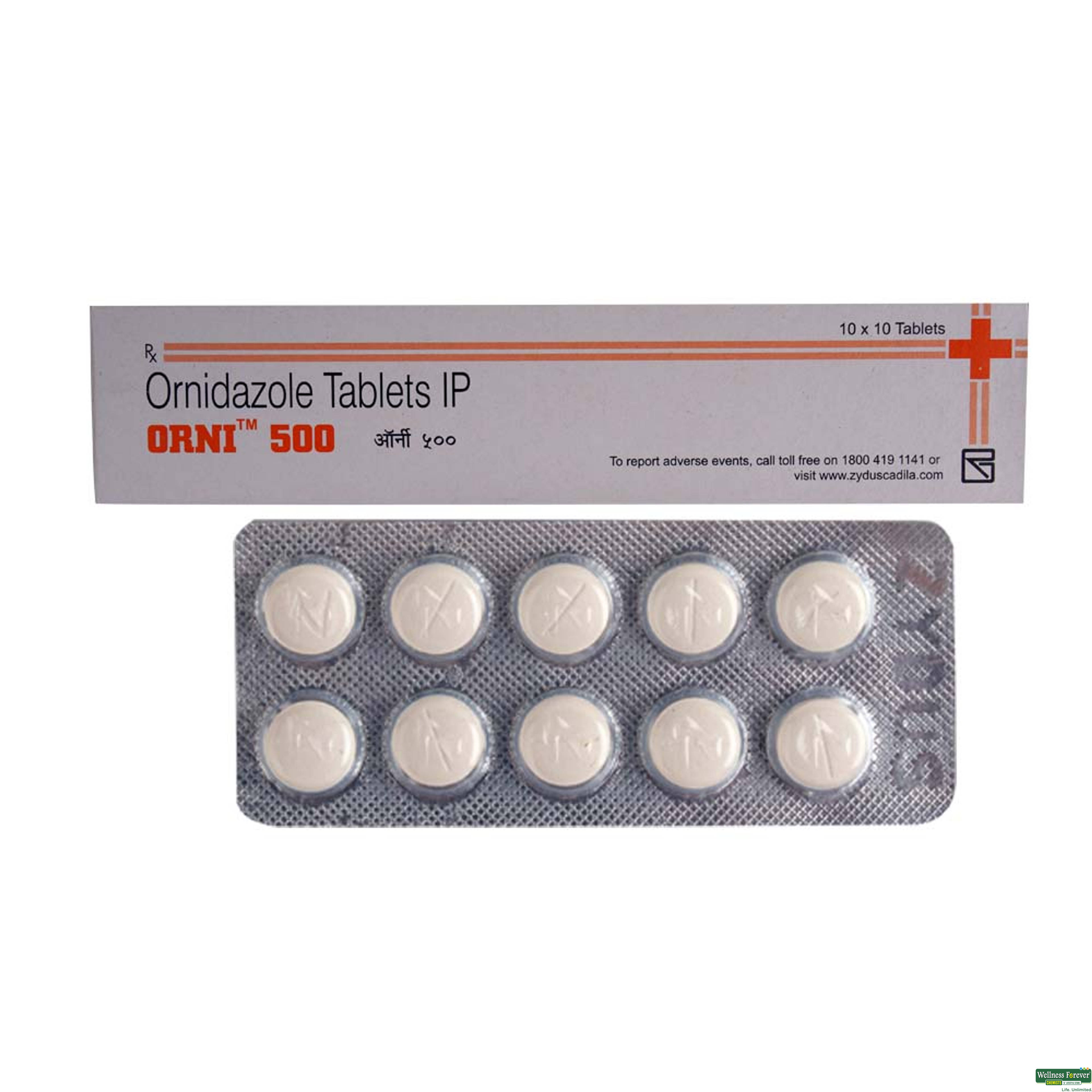 ORNI 500MG 10TAB-image