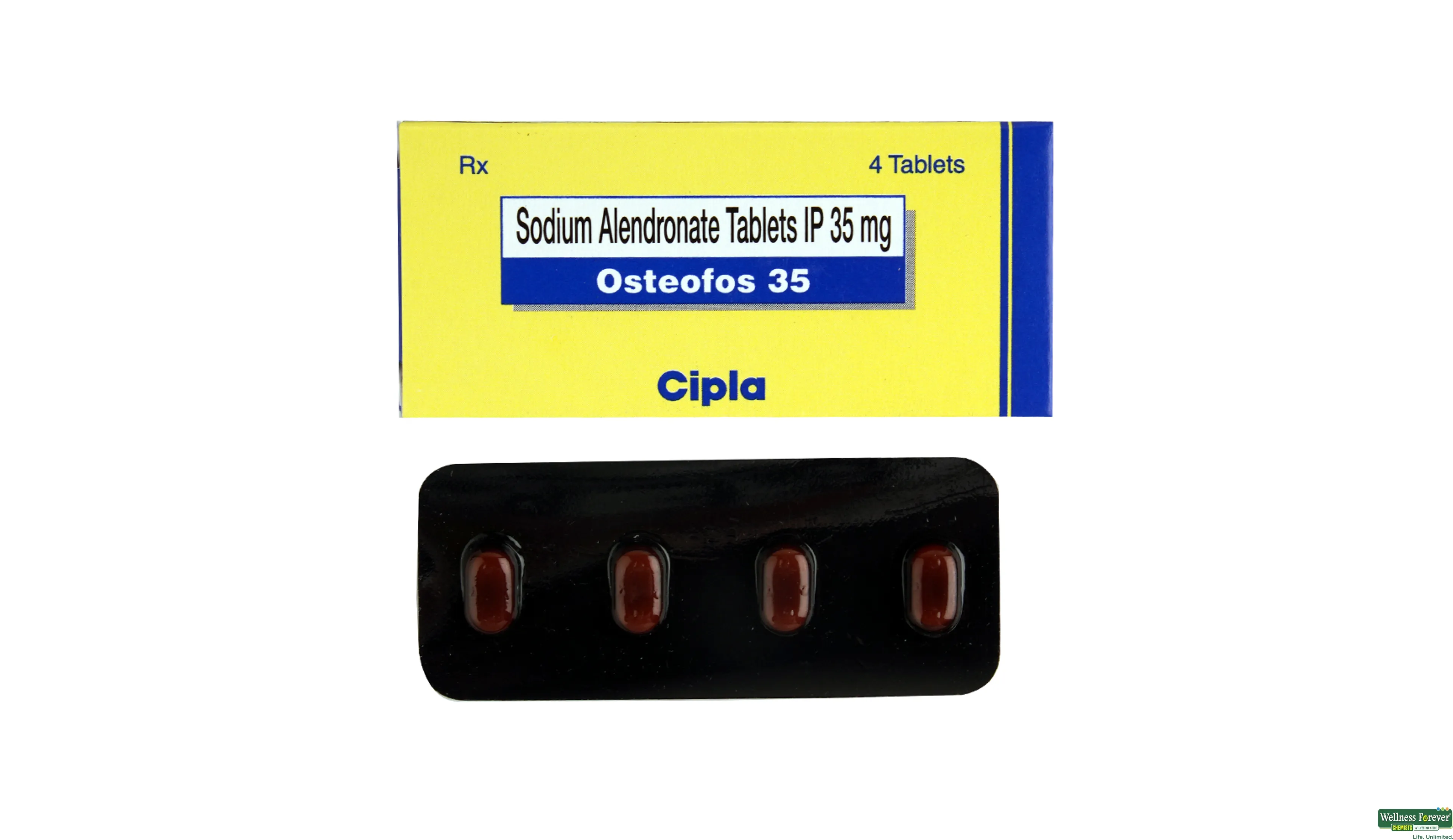 OSTEOFOS 35MG 4TAB- 1, 4TAB, 