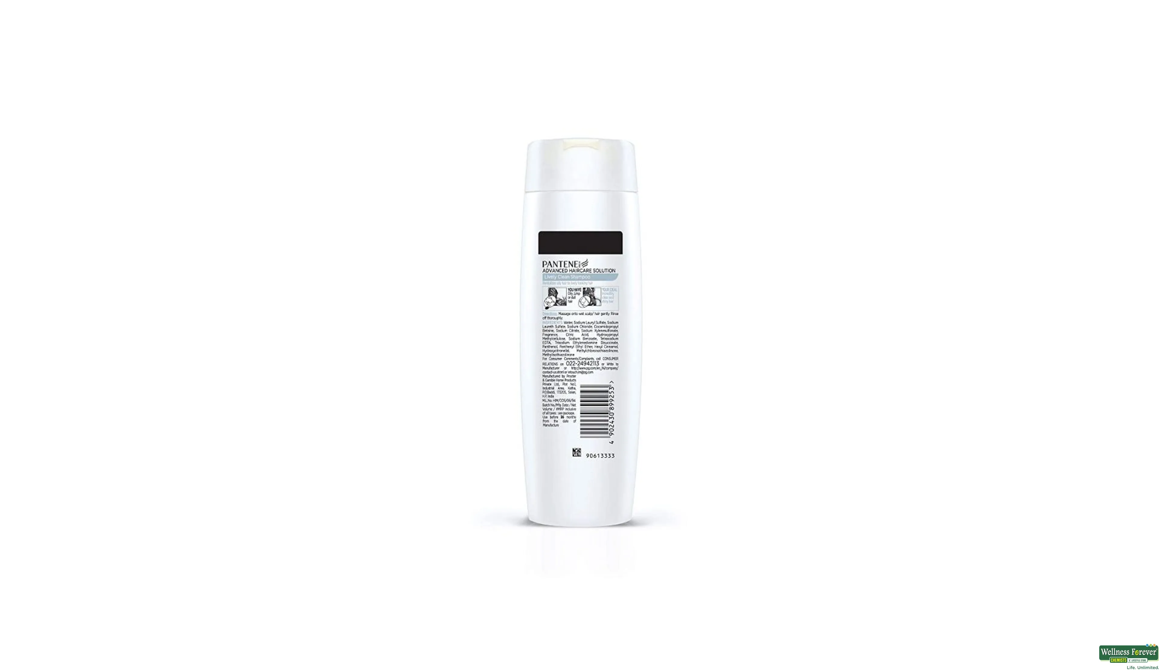 PANT SHMP LIVELY CLEAN 200ML- 1, 200ML, 