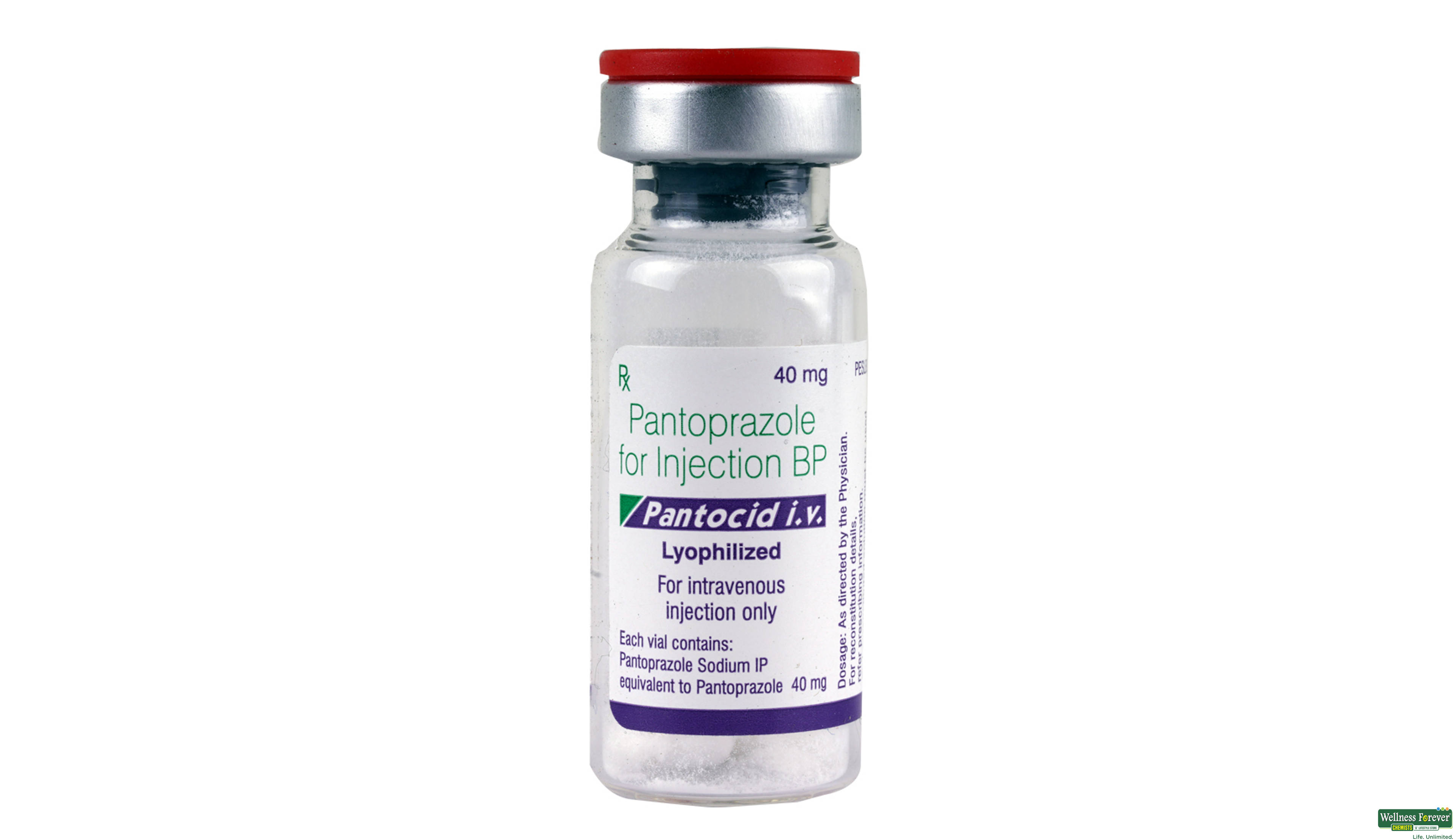 PANTOCID 40GM INJ VIAL- 1, 1PC, 