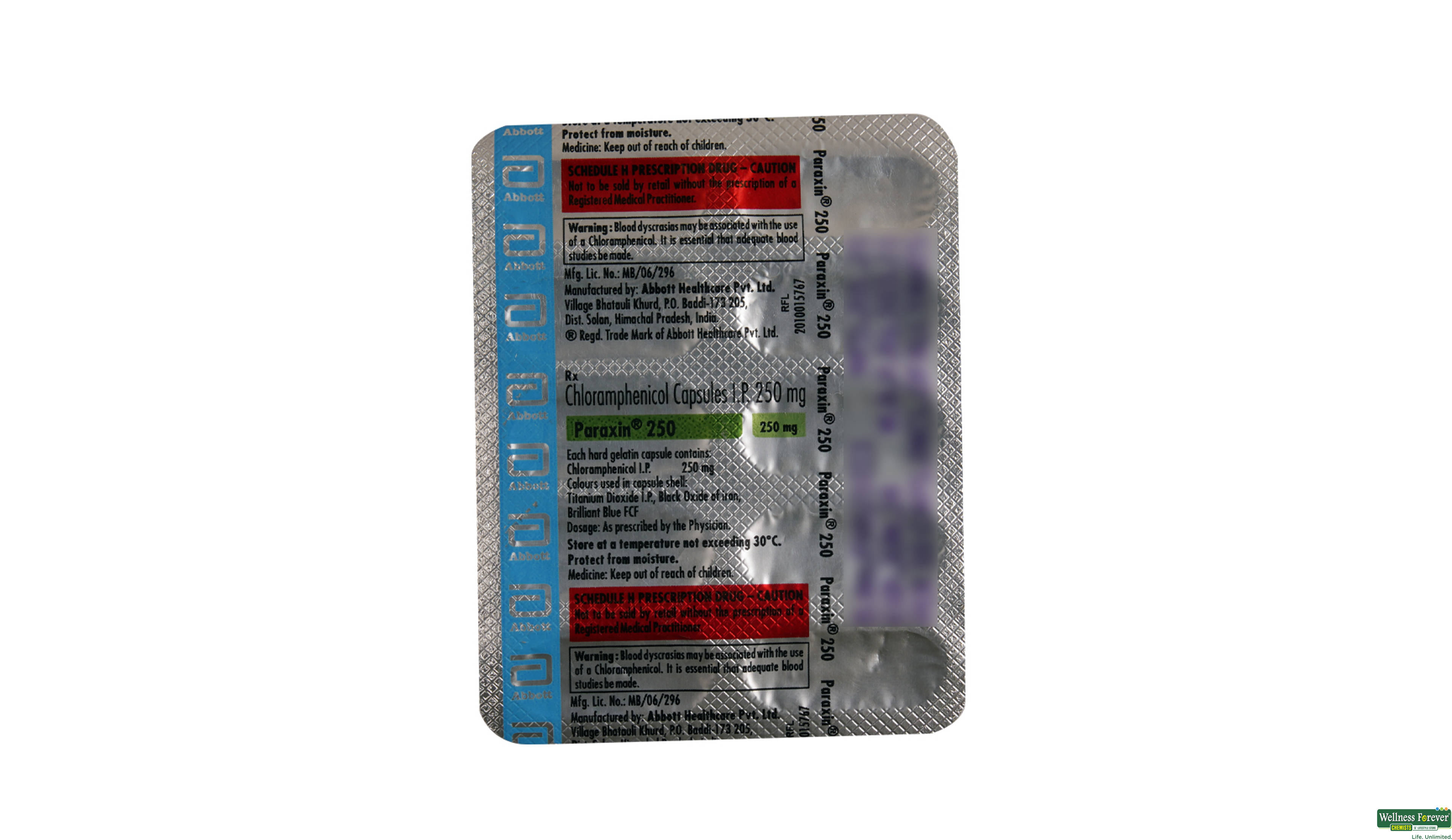 PARAXIN 250MG 10CAP- 2, 10CAP, 