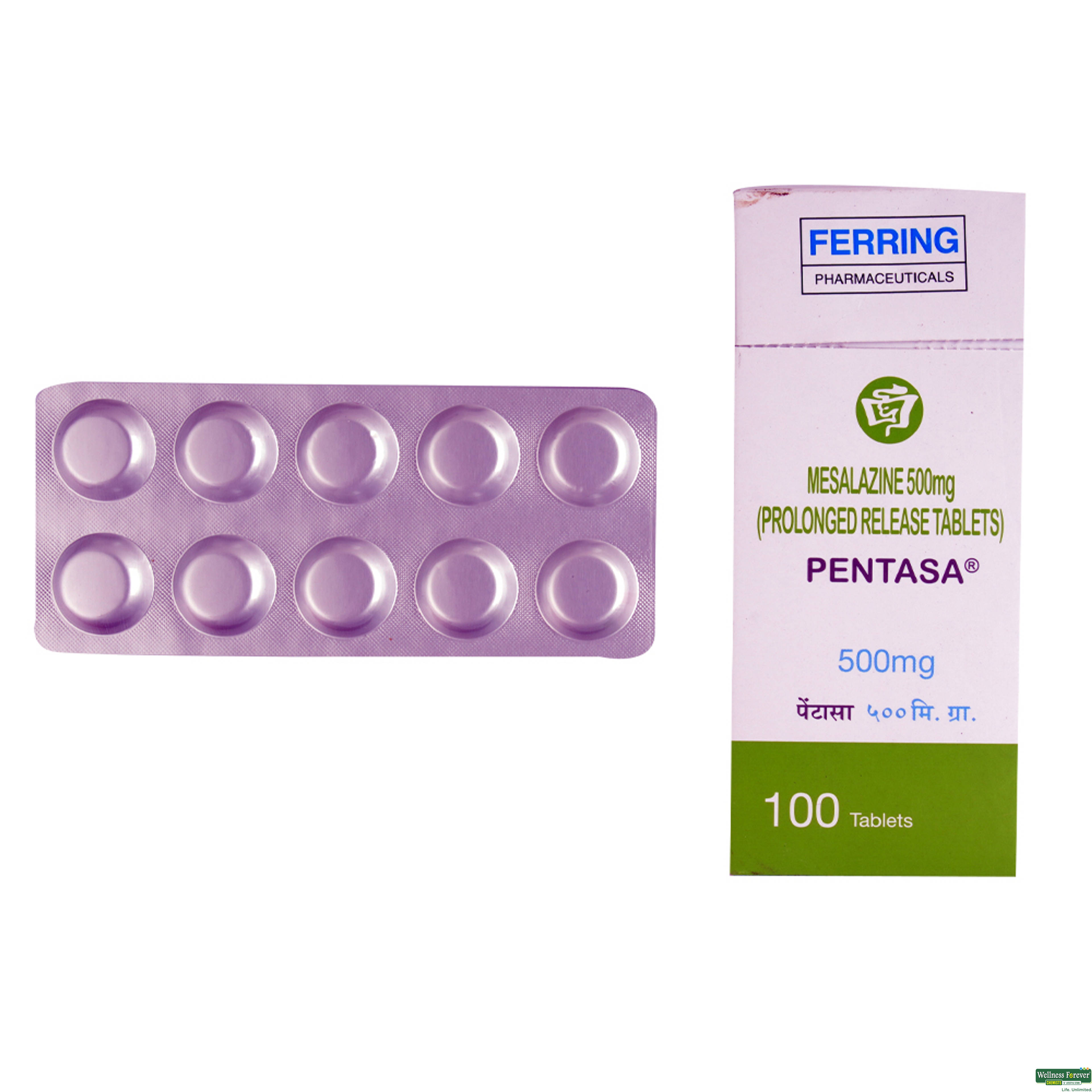 PENTASA 500MG 10TAB-image