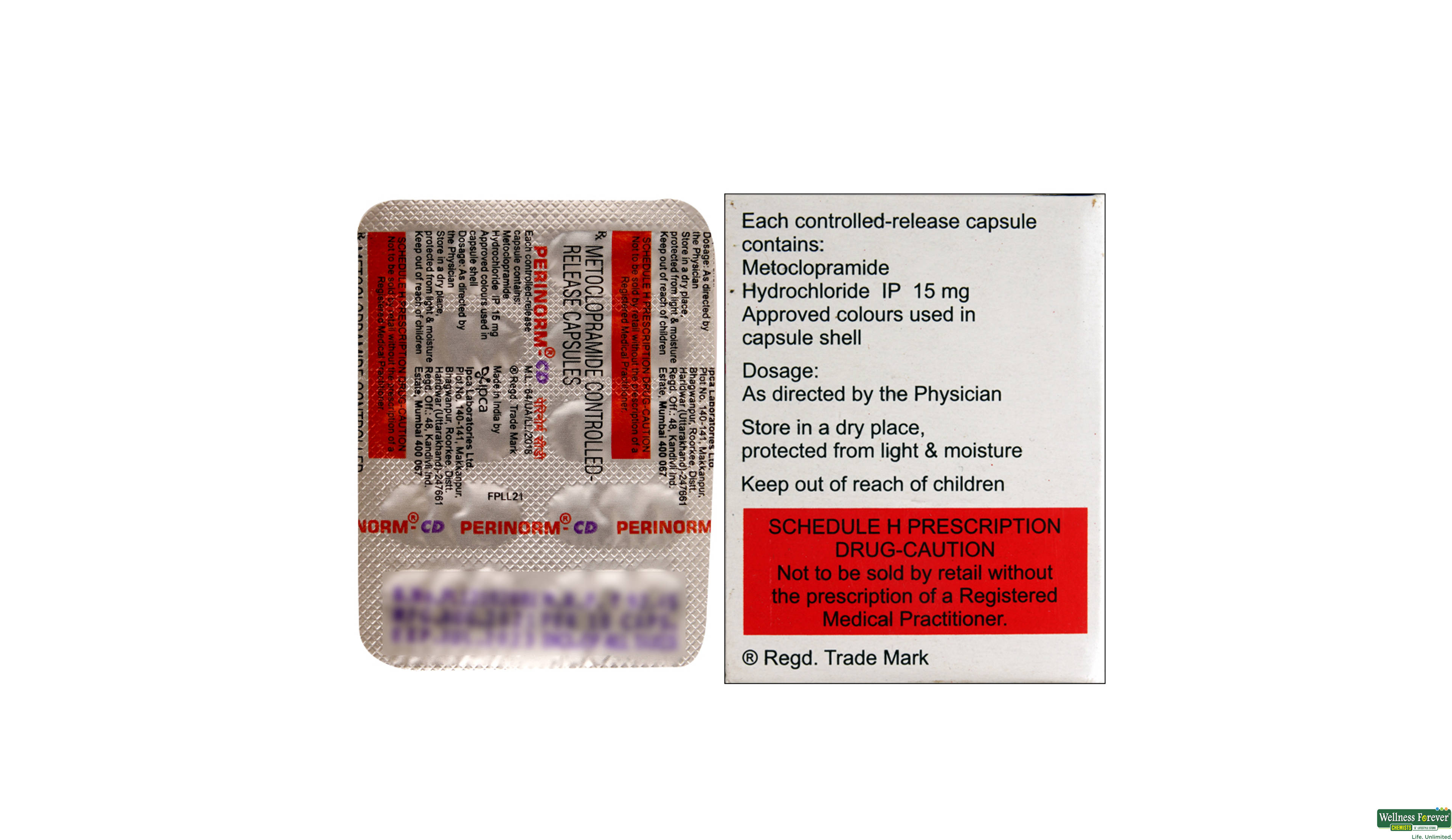 PERINORM-CD 10CAP- 2, 10CAP, 