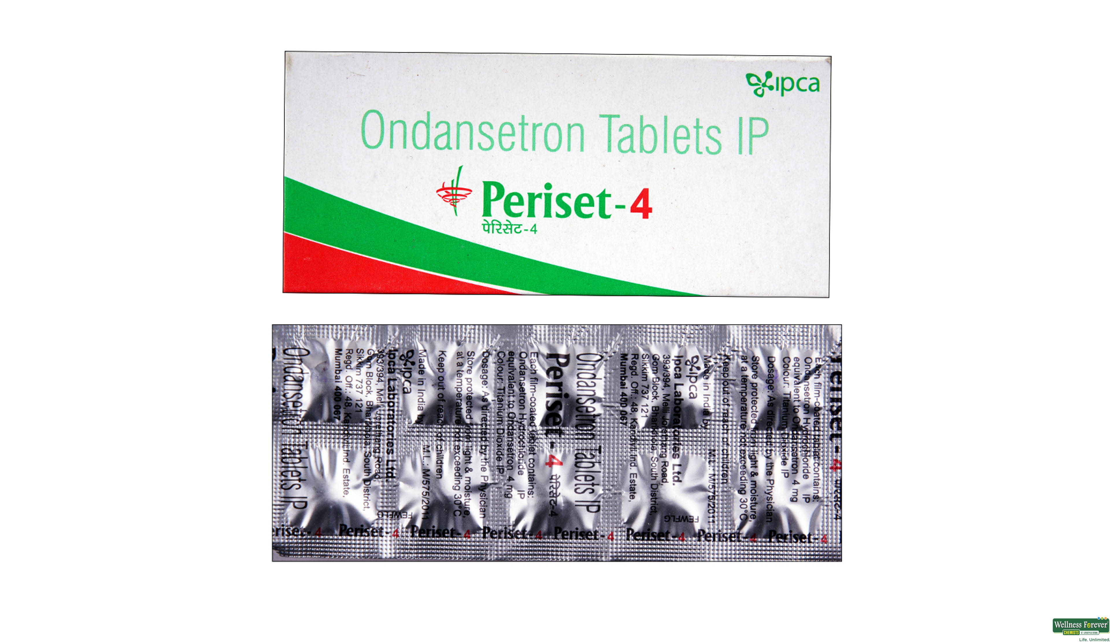 PERISET 4MG 10TAB- 1, 10TAB, 