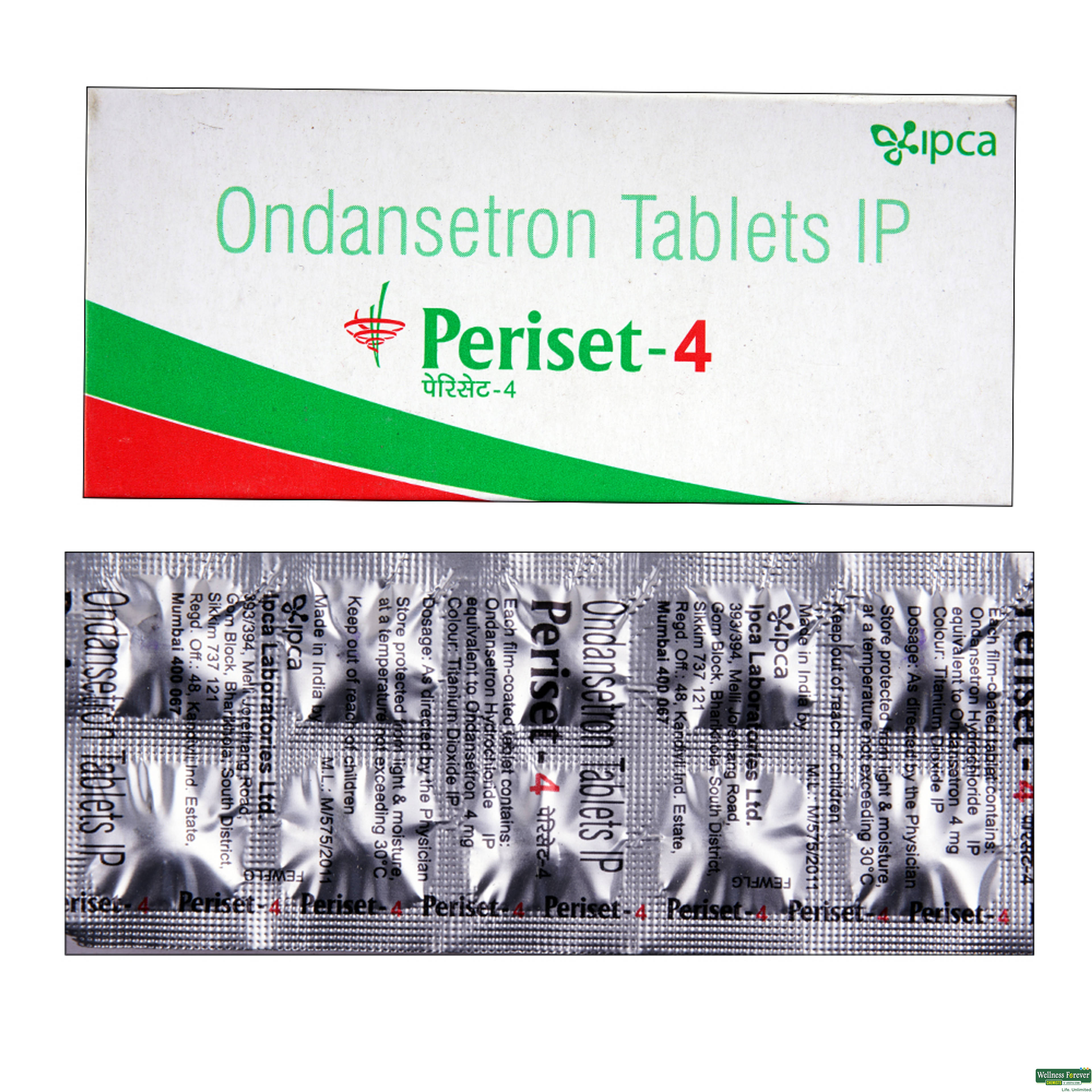 PERISET 4MG 10TAB-image