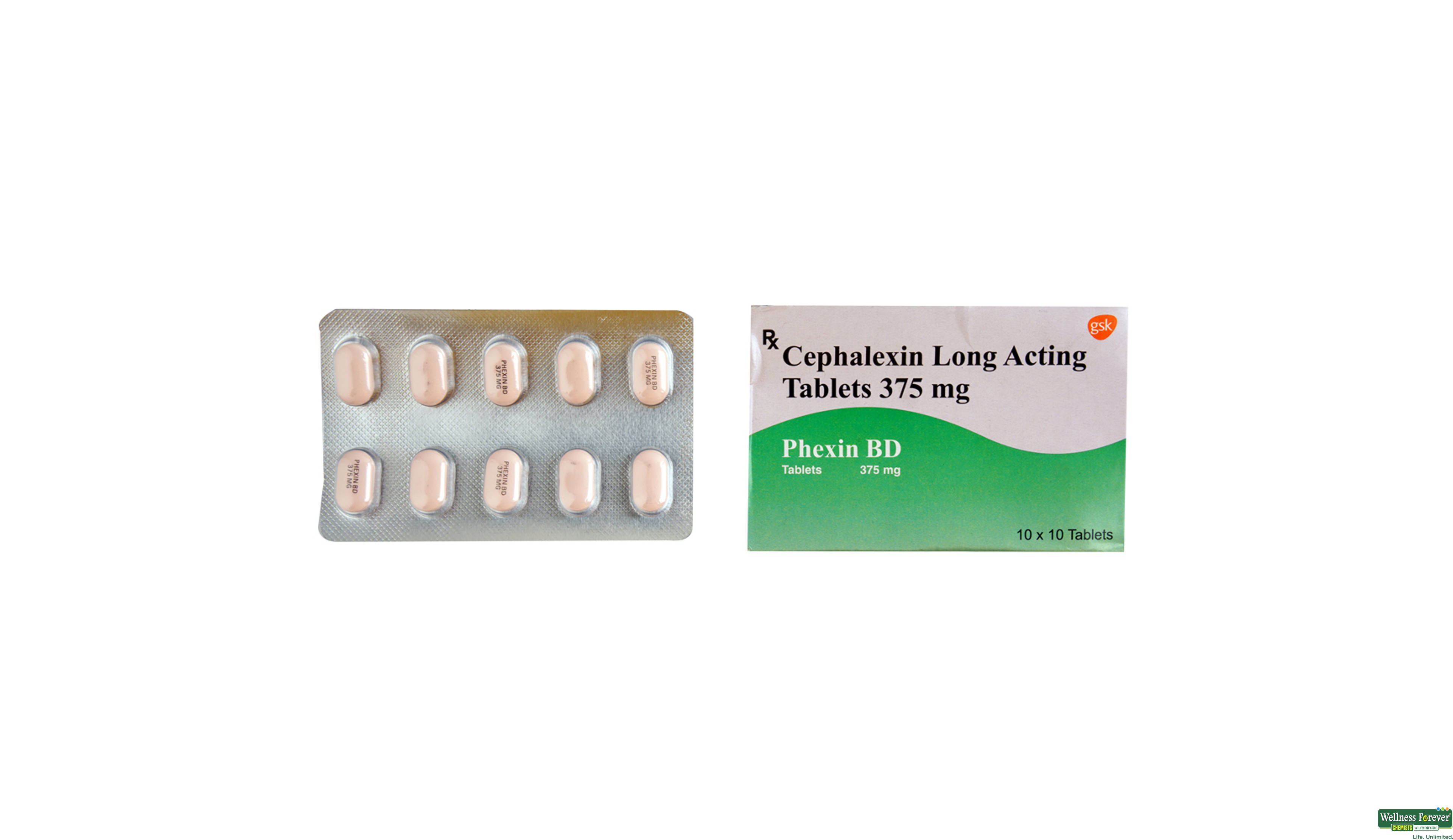 PHEXIN-BD 375MG 10TAB- 1, 10TAB, 