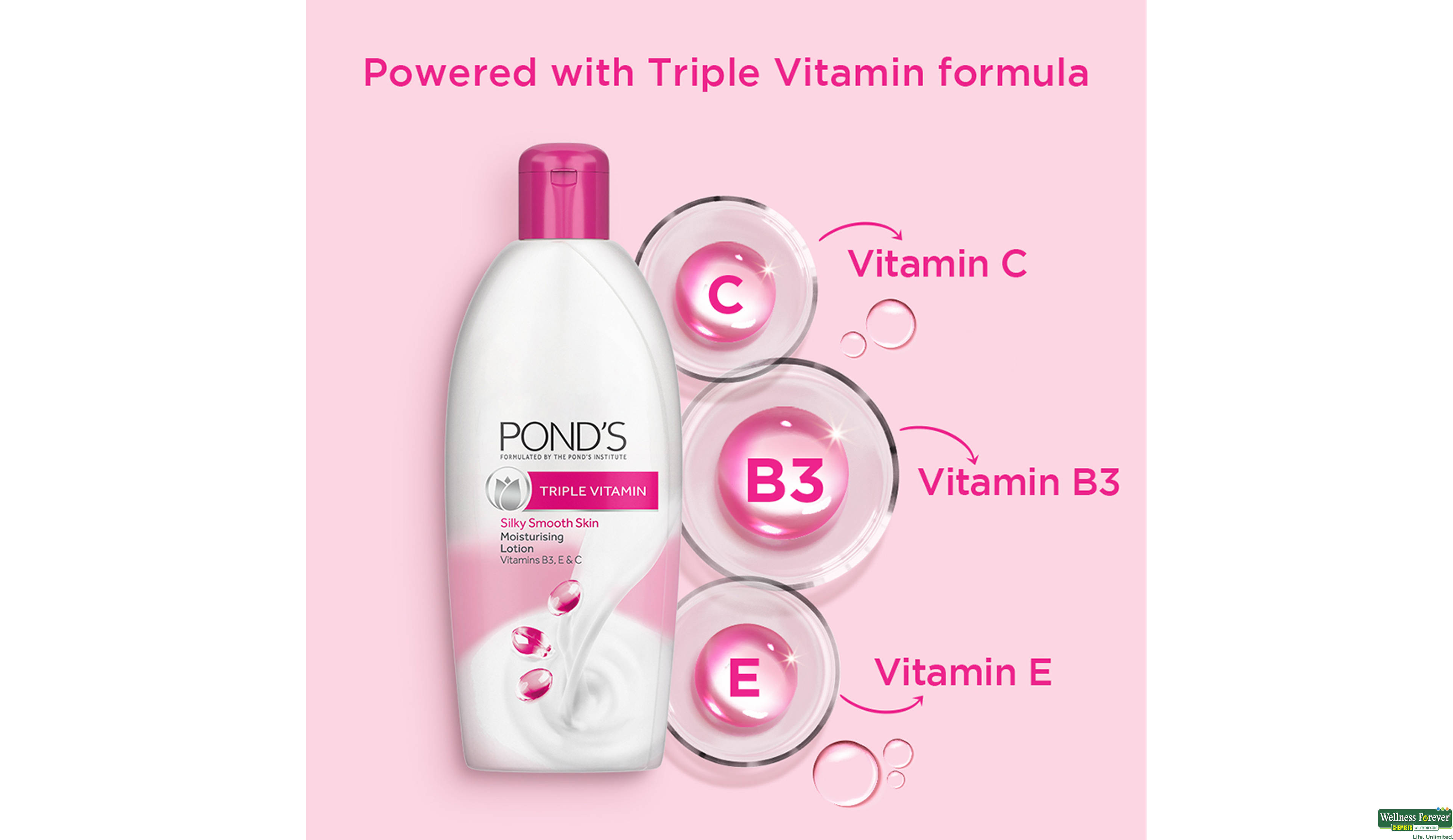 PONDS B/LTN 90ML- 4, 90ML, null