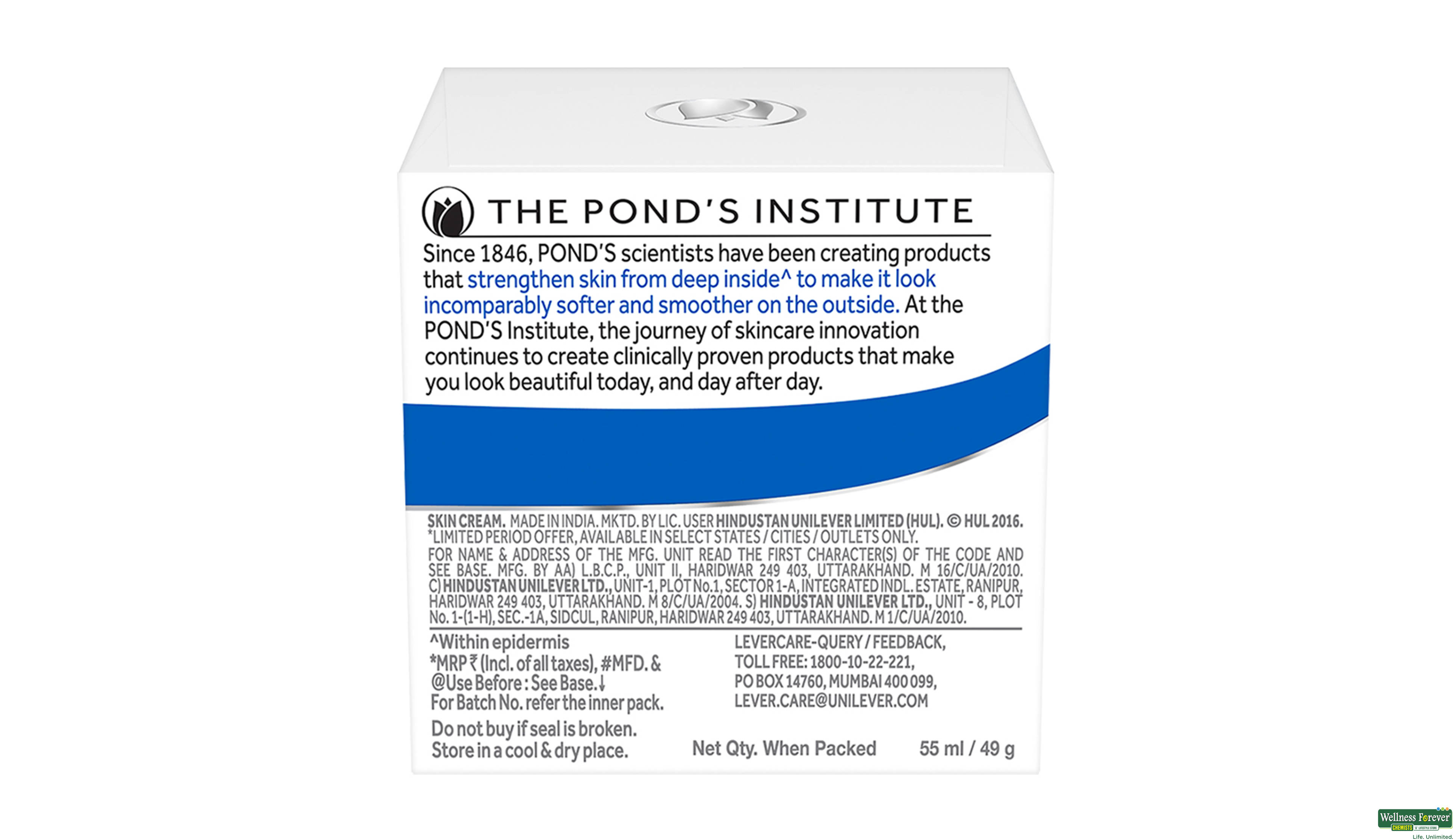 PONDS F/CRM COLD 55ML- 2, 55ML, 