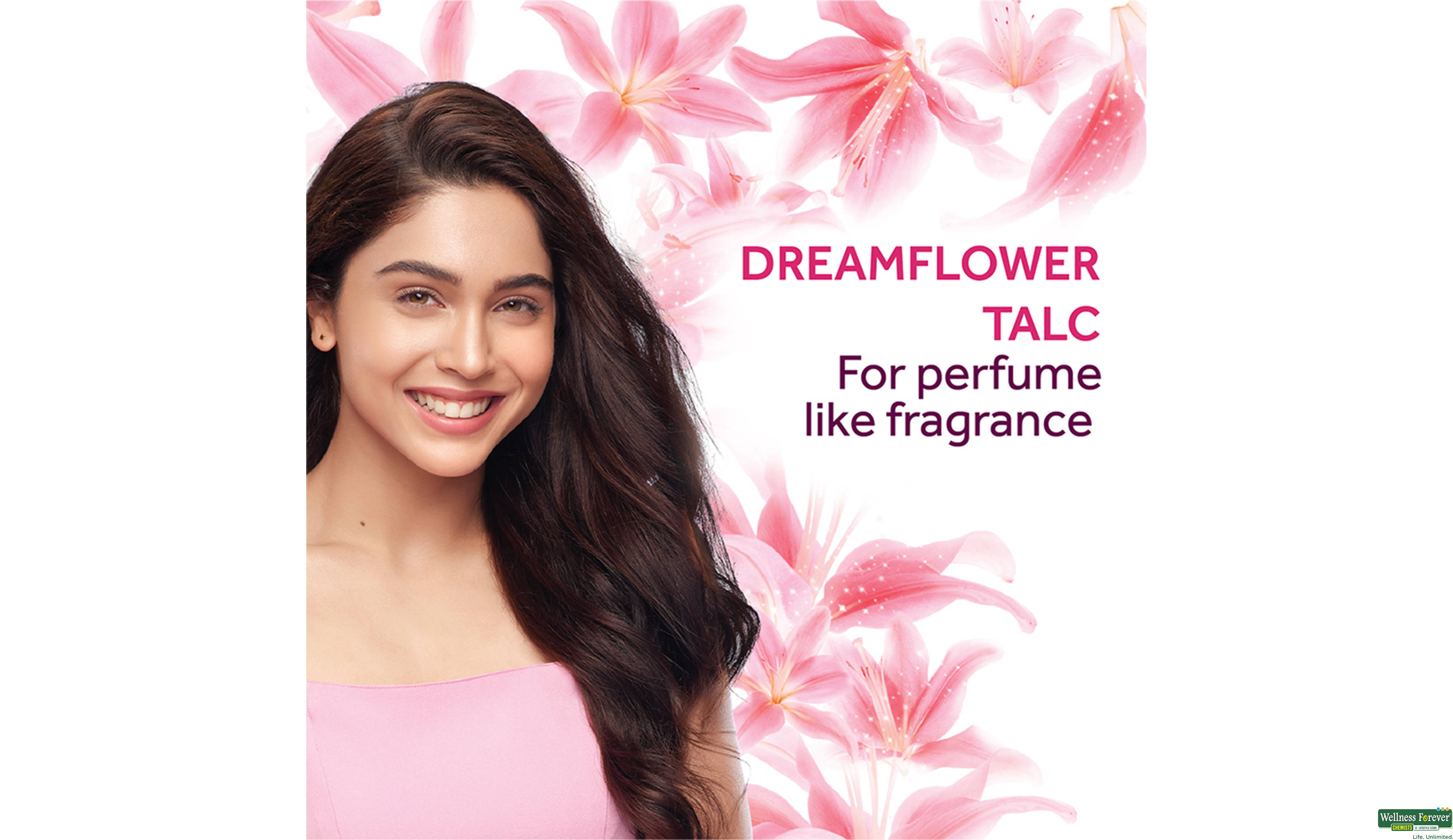 PONDS TALC DREAMFLOWER 400GM- 4, 400GM, 