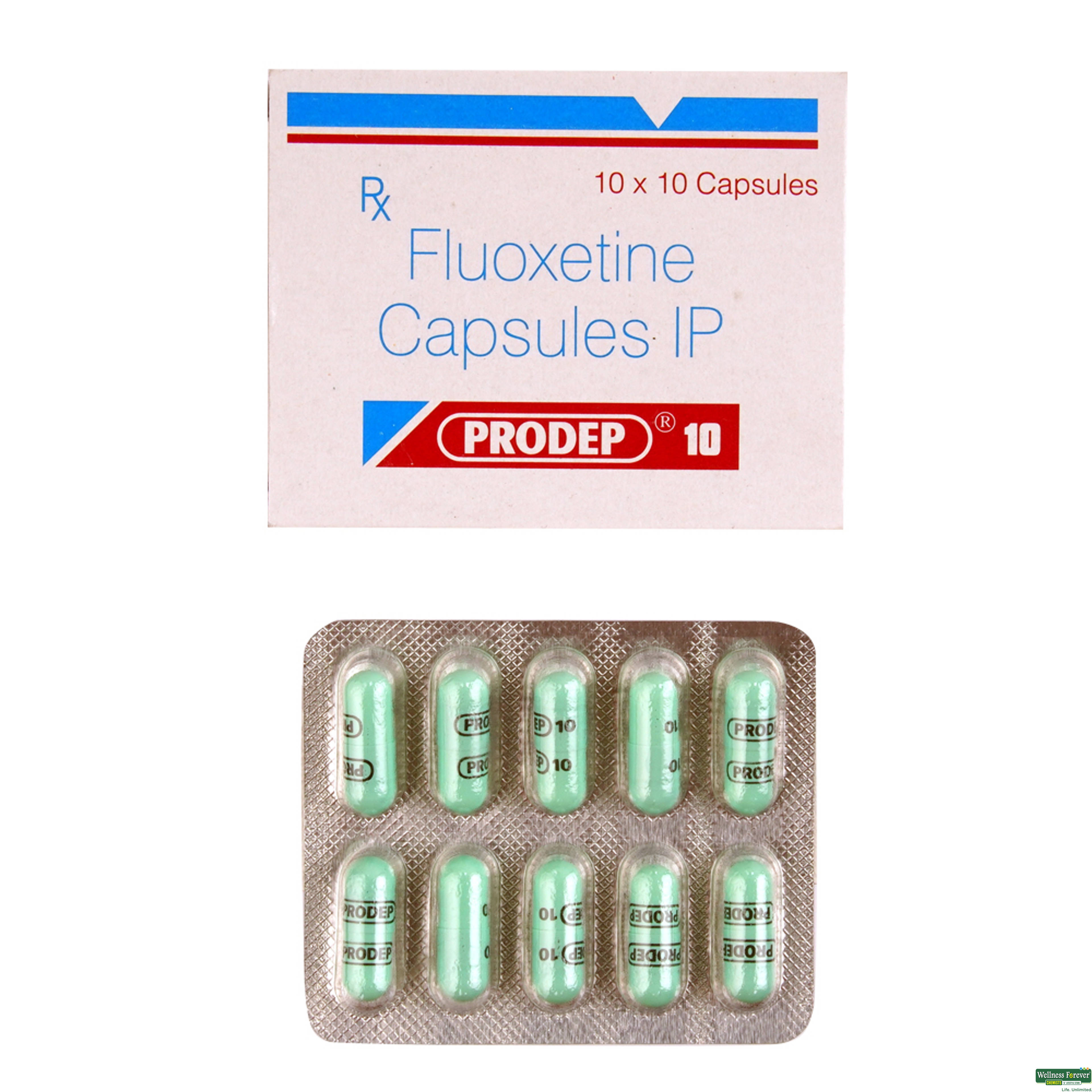 Prodep 10mg 10 Capsules-image