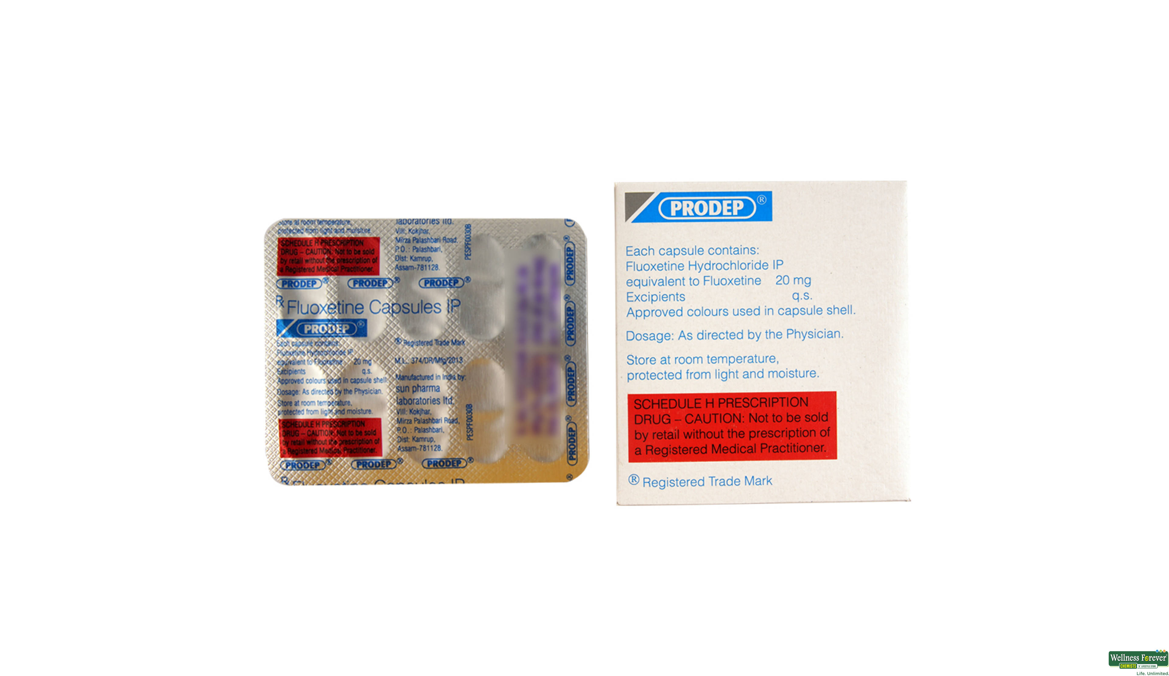 PRODEP 20MG 10CAP- 2, 10CAP, 