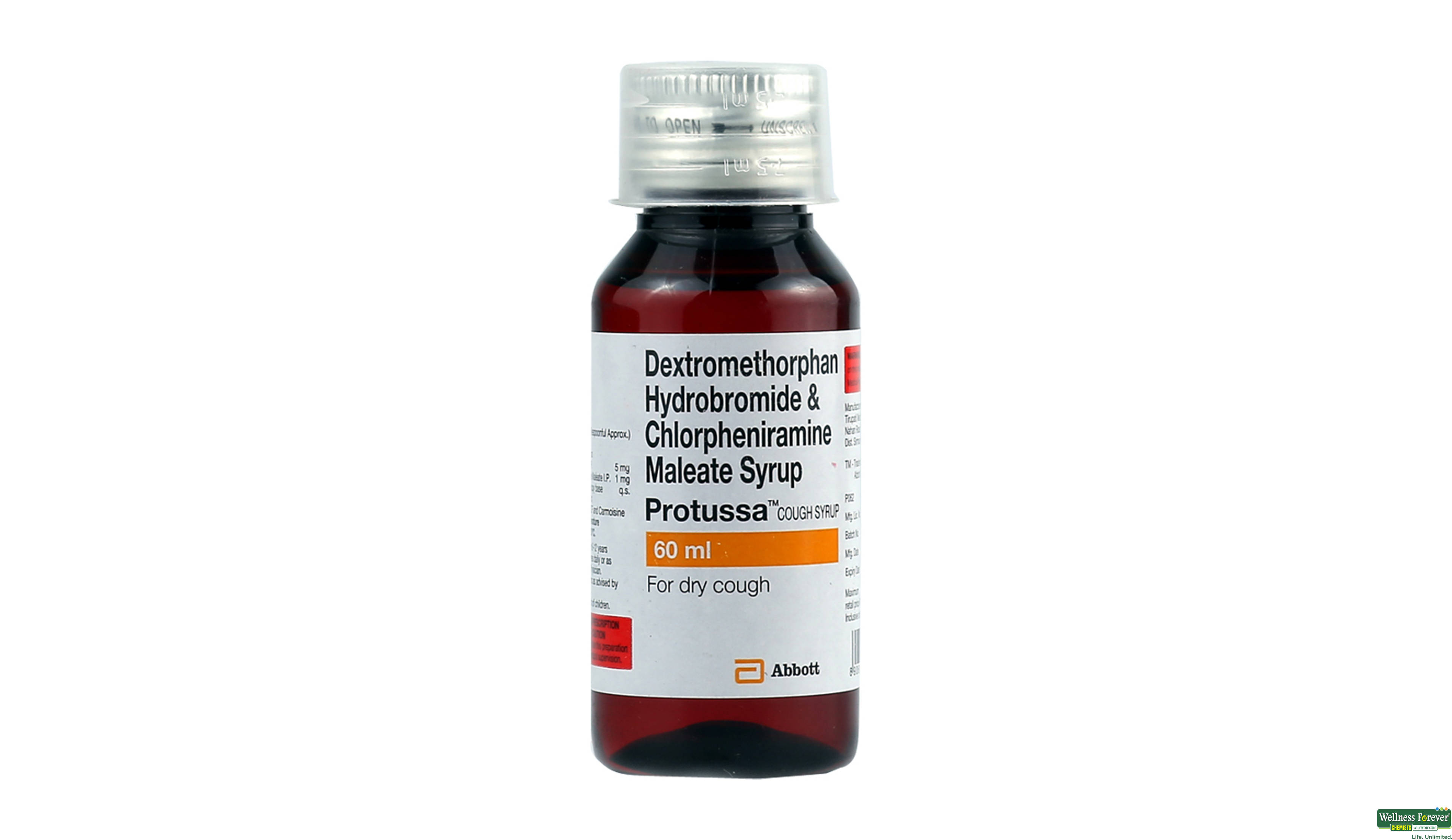 PROTUSSA COUGH SYP 60ML- 1, 60ML, 