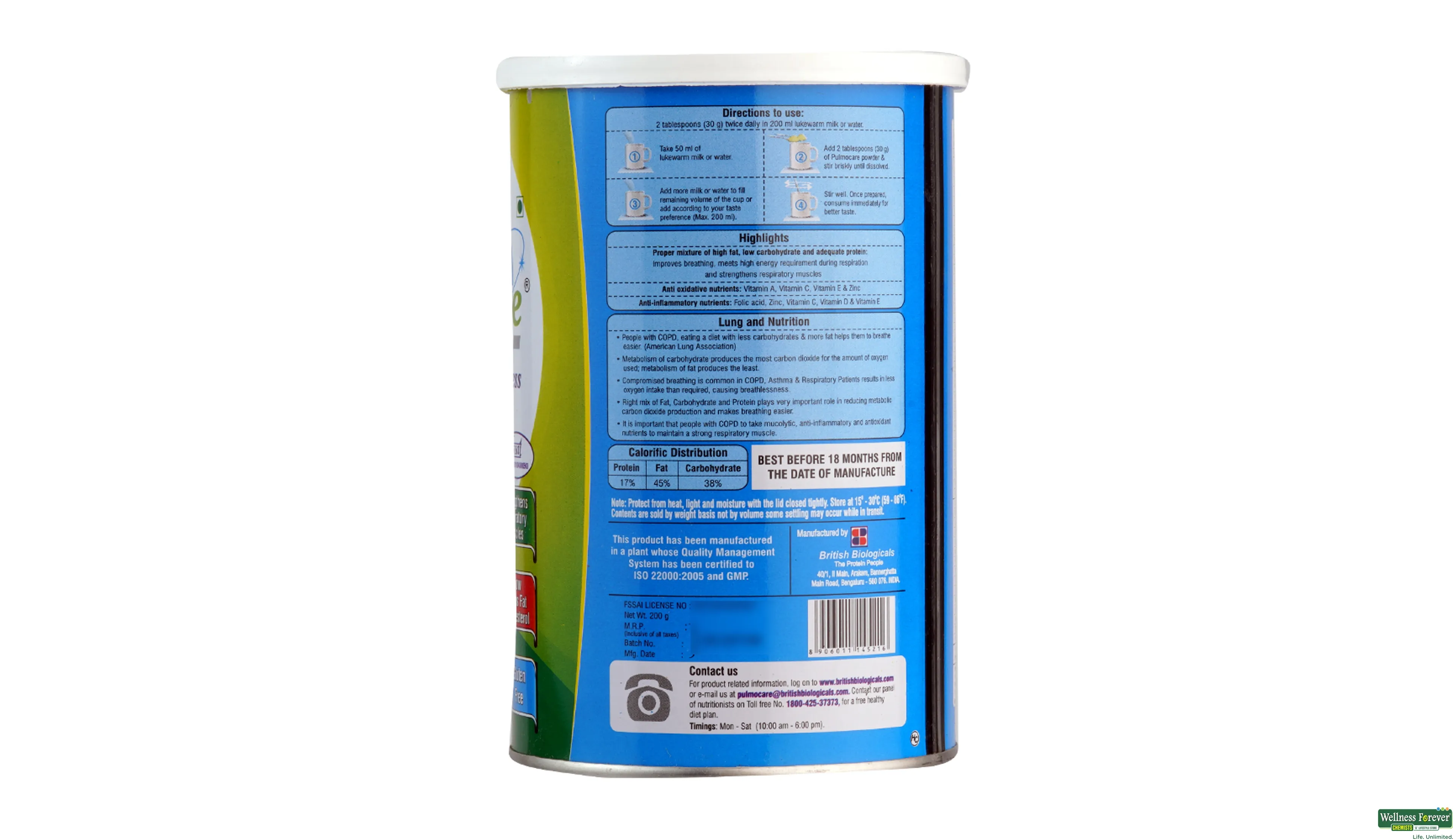 Buy Pulmocare Strawberry Powder 200 G Online At Best Prices Wellness Forever buy-pulmocare-strawberry-powder-200-g-online-at-best-prices-wellness-forever