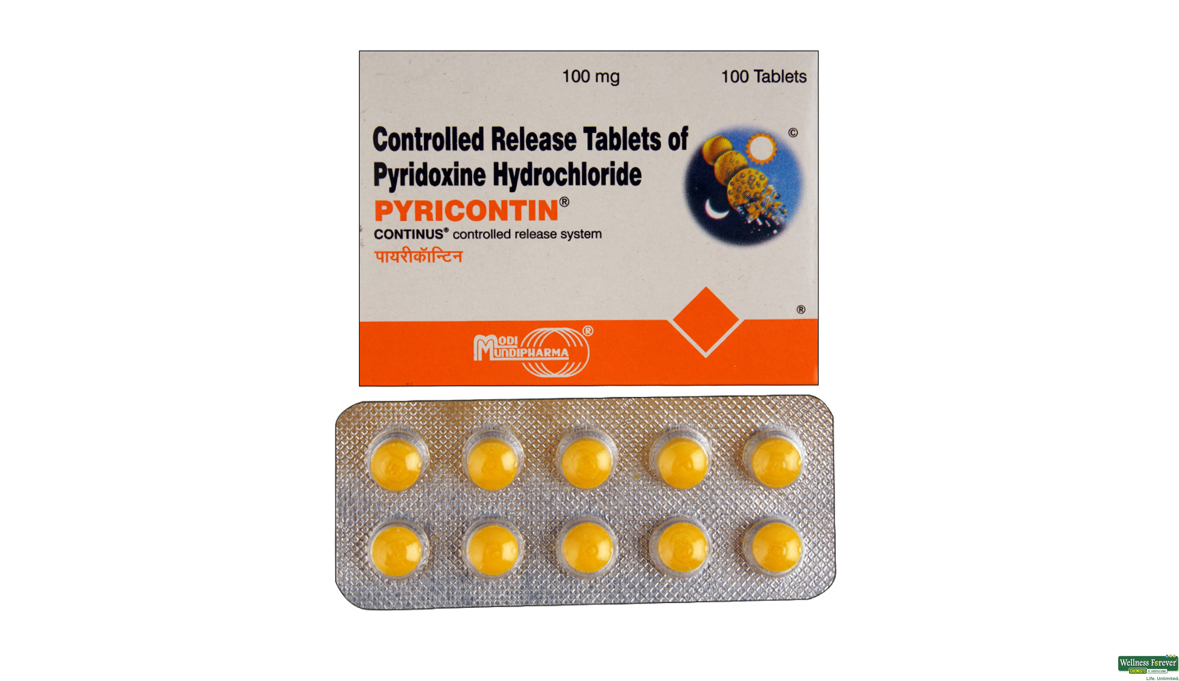 PYRICONTIN 10TAB- 1, 10TAB, null